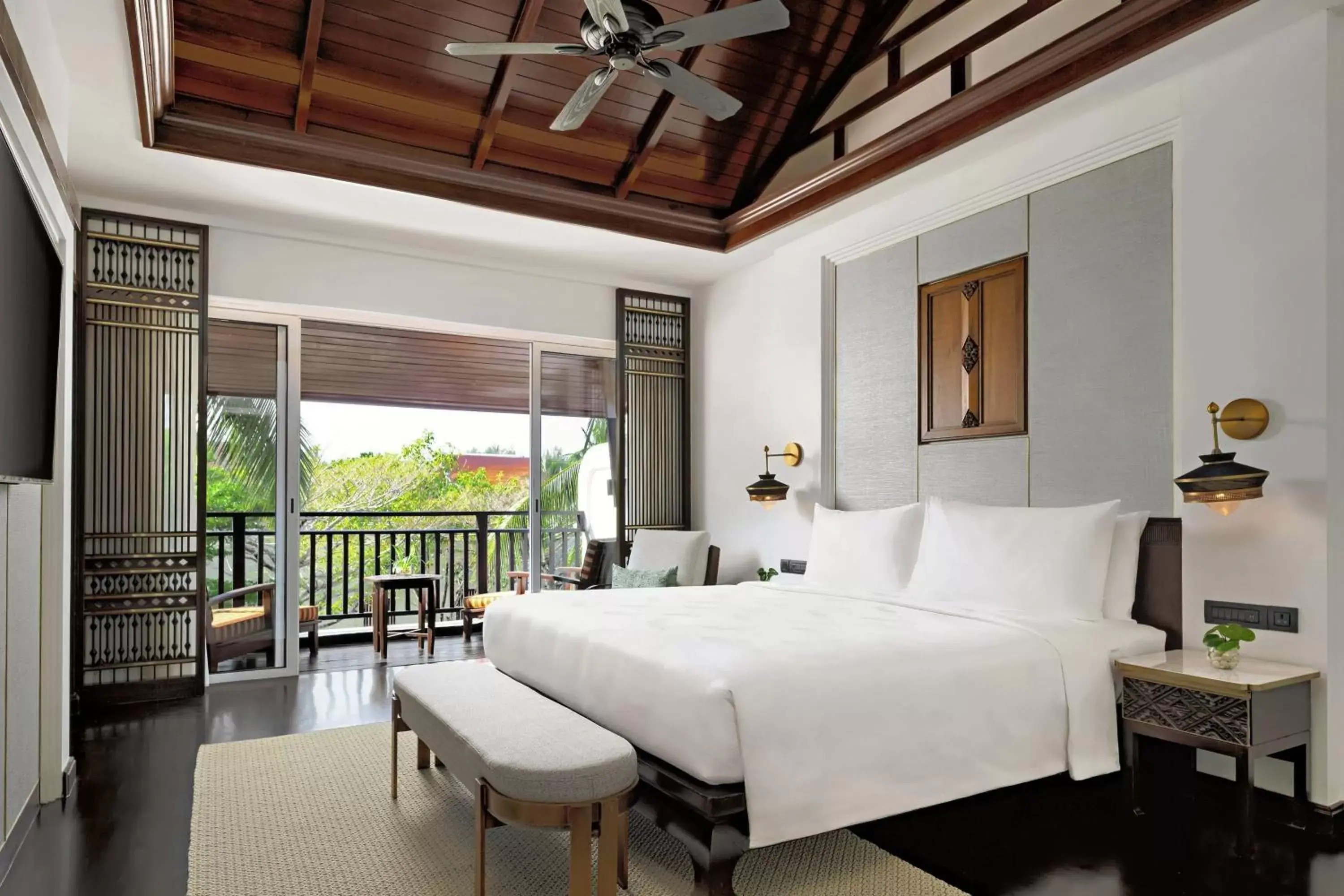 Bedroom in JW Marriott Khao Lak Resort and Spa