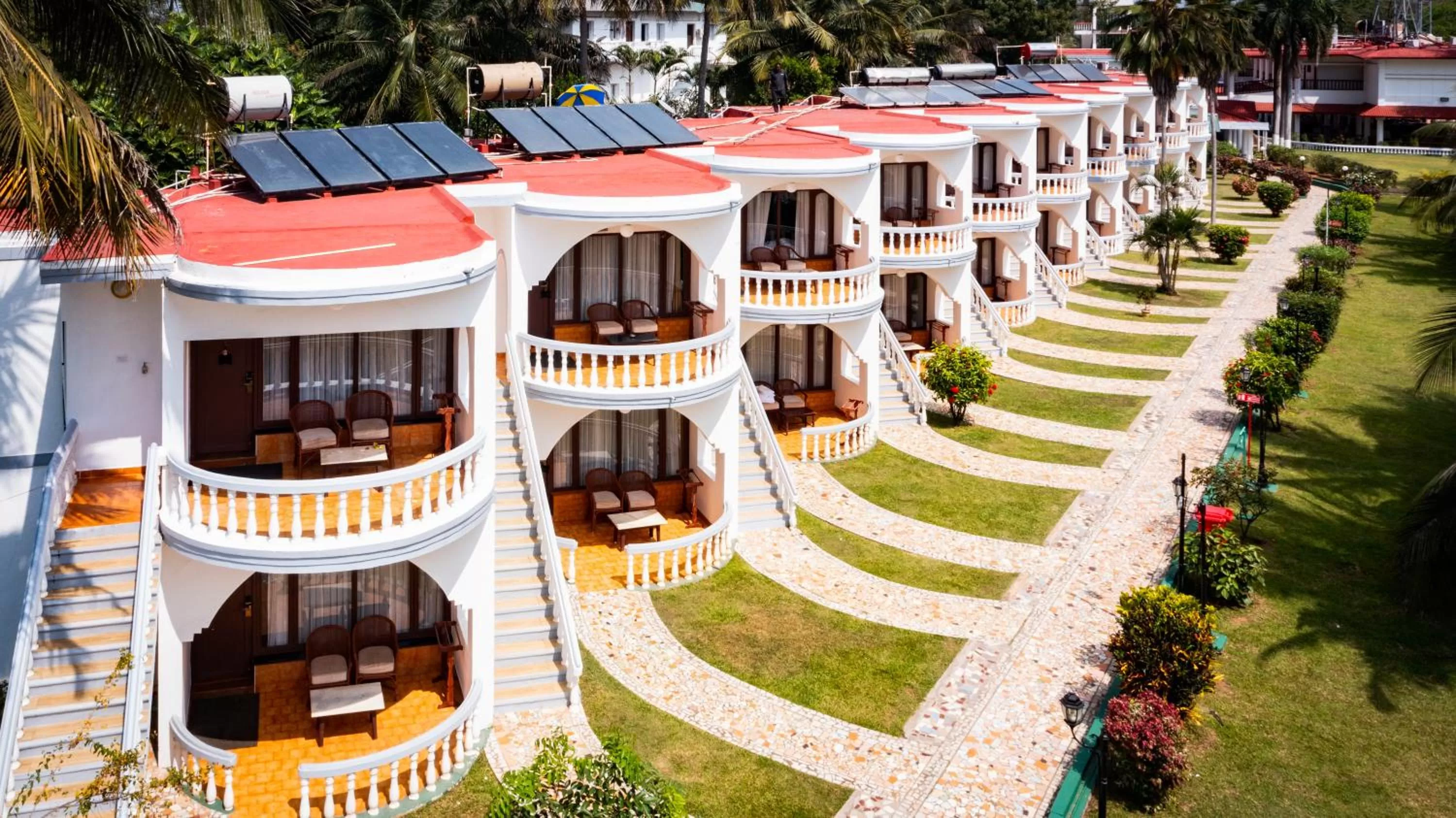 Garden view, Bird's-eye View in GReaT Trails Riverview Thanjavur By GRT Hotels