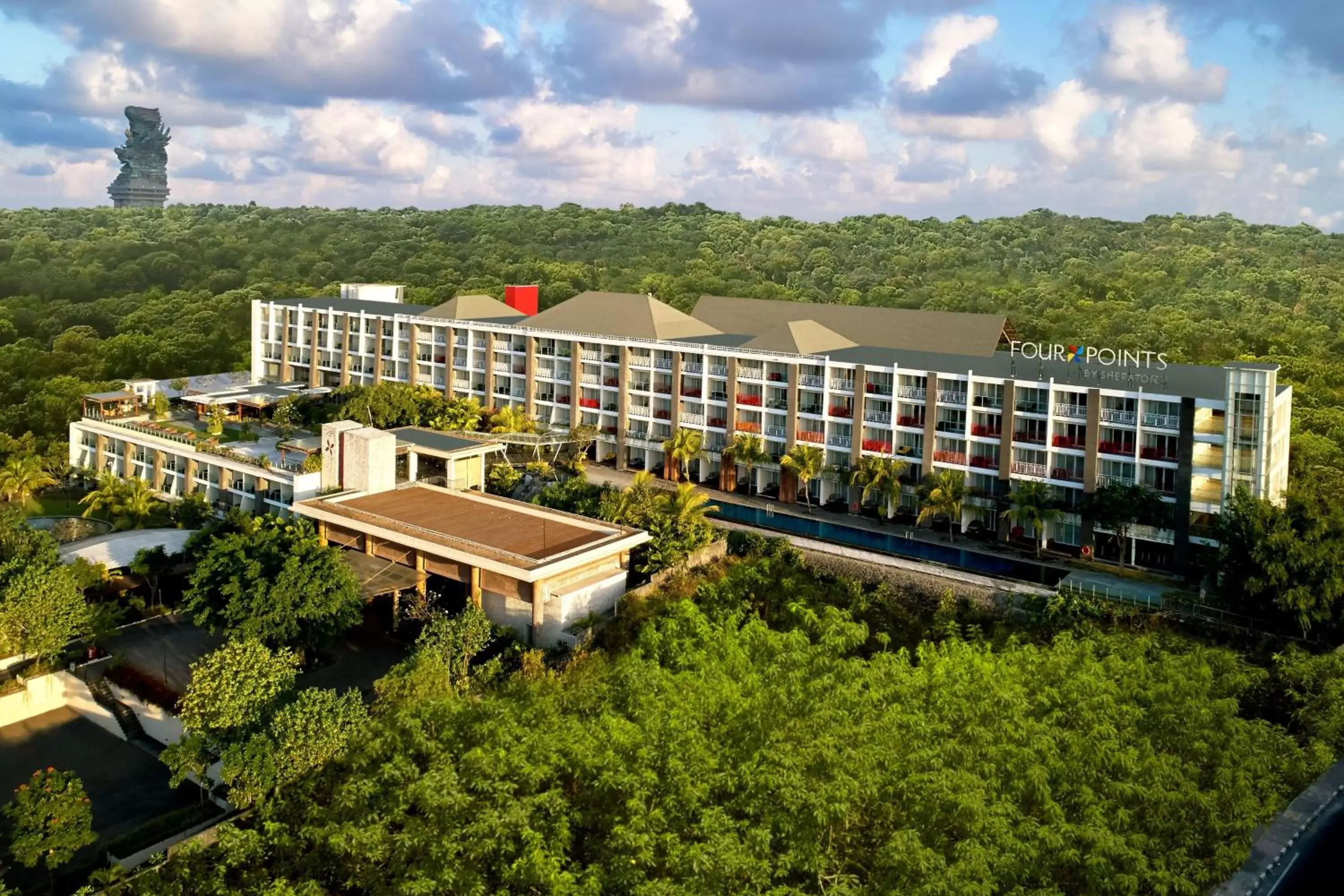 Property building, Bird's-eye View in Four Points by Sheraton Bali, Ungasan