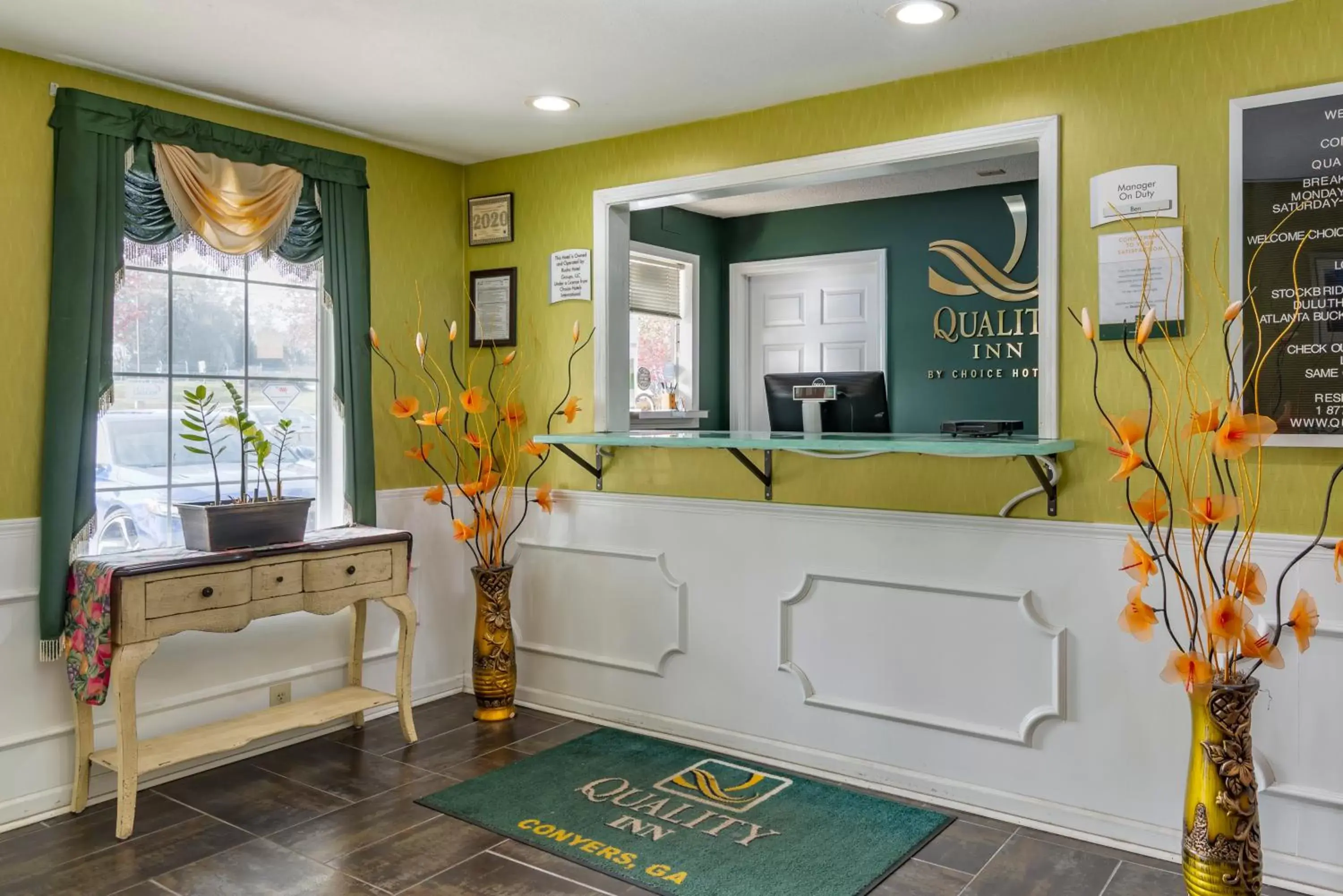 Lobby or reception in Quality Inn Conyers I-20 Lobby or reception in Quality Inn Conyers I-20