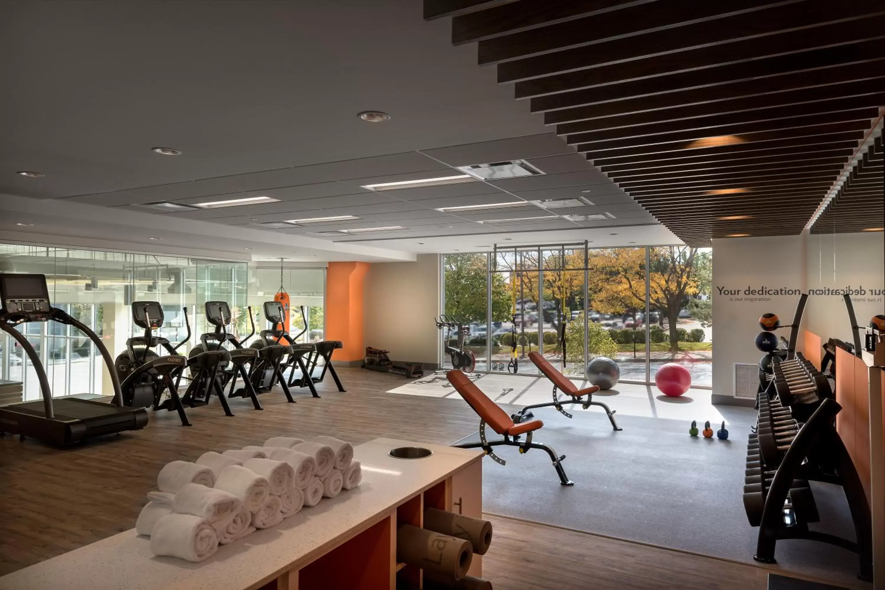 Fitness centre/facilities, Fitness Center/Facilities in EVEN Hotel Omaha Downtown - Old Market, an IHG Hotel