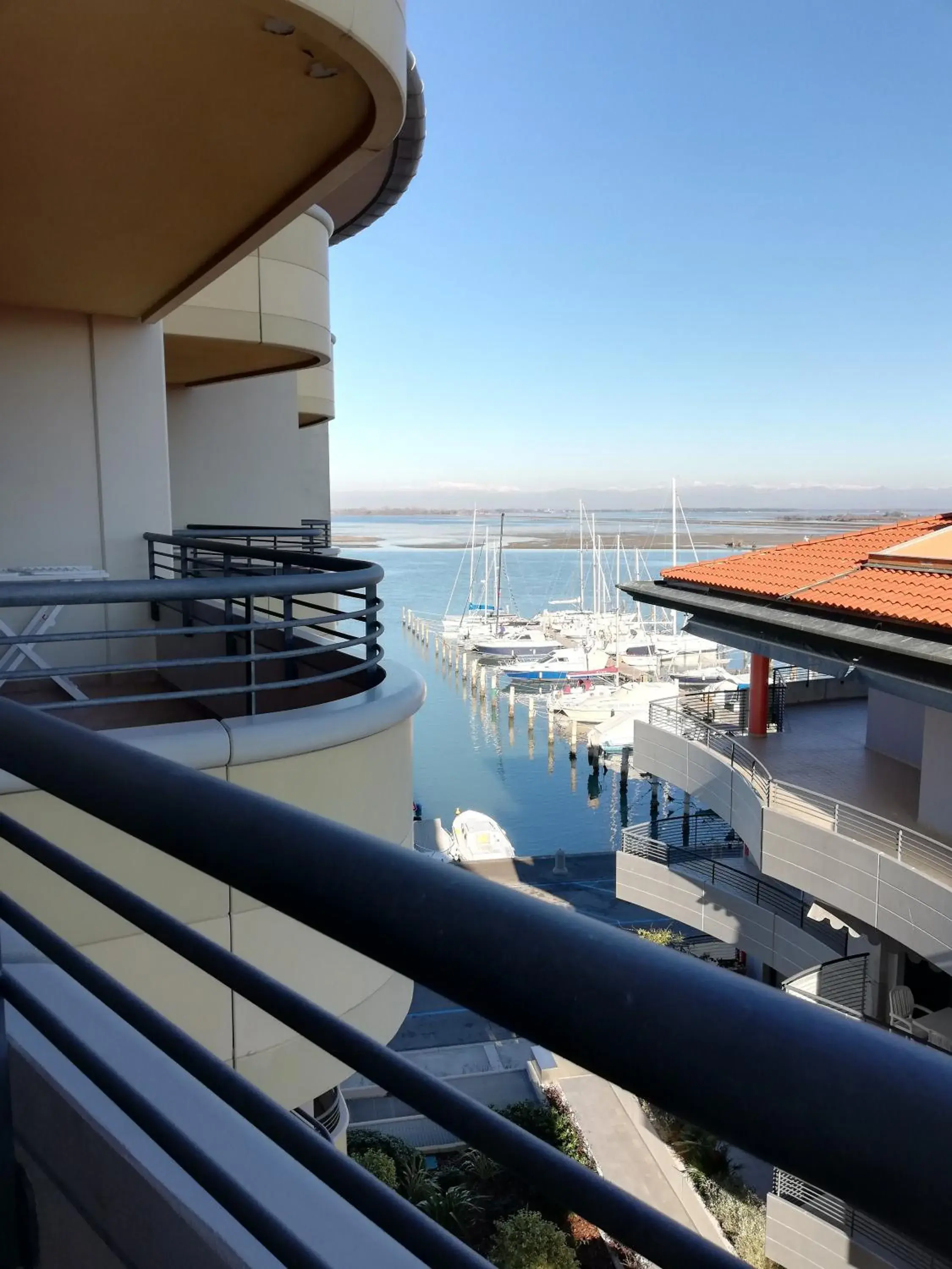 Balcony/Terrace in Laguna Palace Hotel Grado