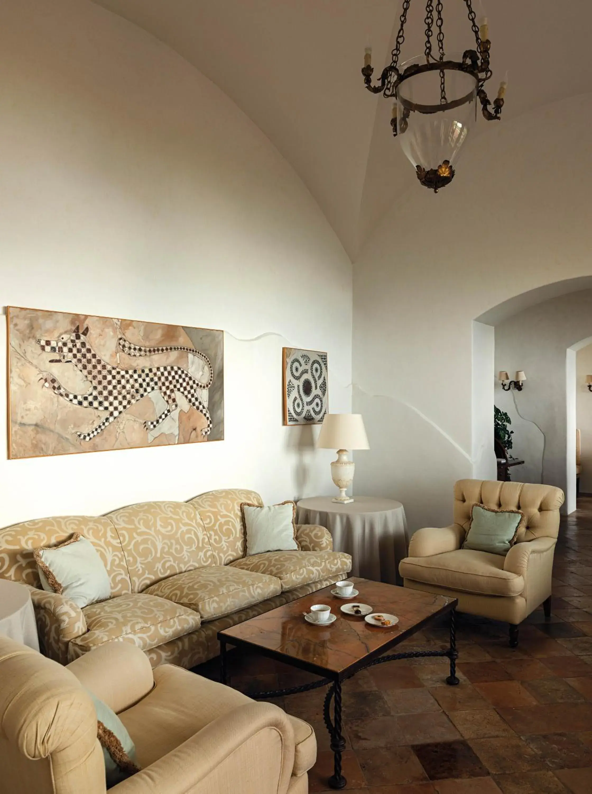 Living room, Seating Area in Caruso, A Belmond Hotel, Amalfi Coast