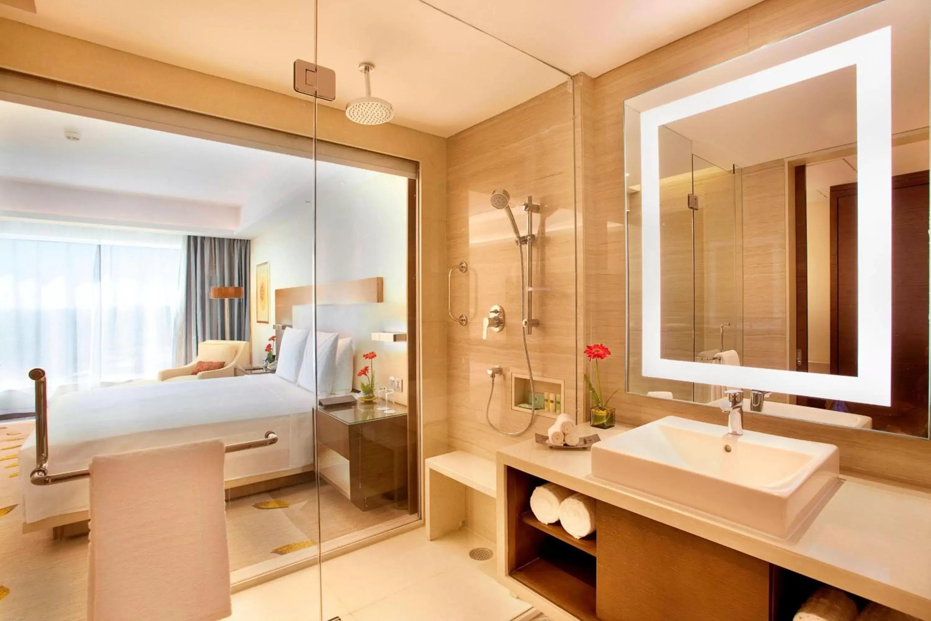 Bathroom in Courtyard by Marriott Bhopal