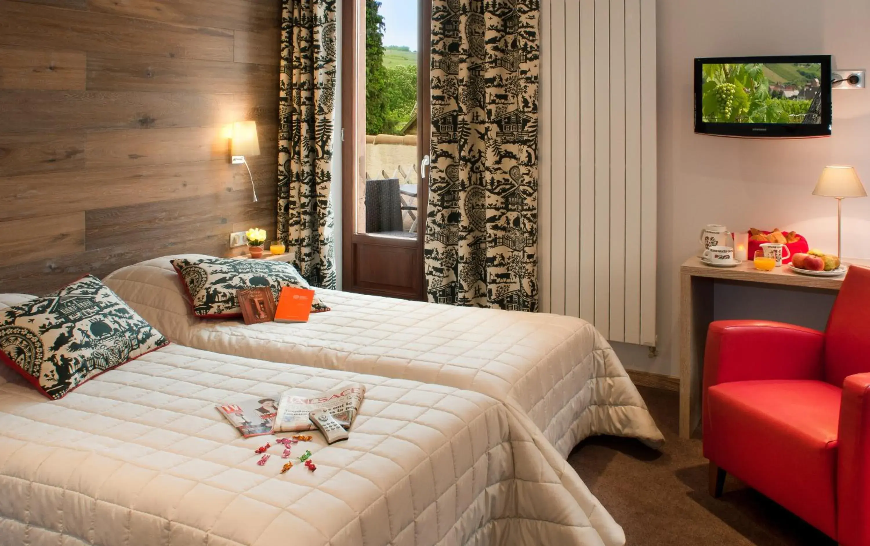 Deluxe Double Room in L'Abbaye d'Alspach Deluxe Double Room in L'Abbaye d'Alspach