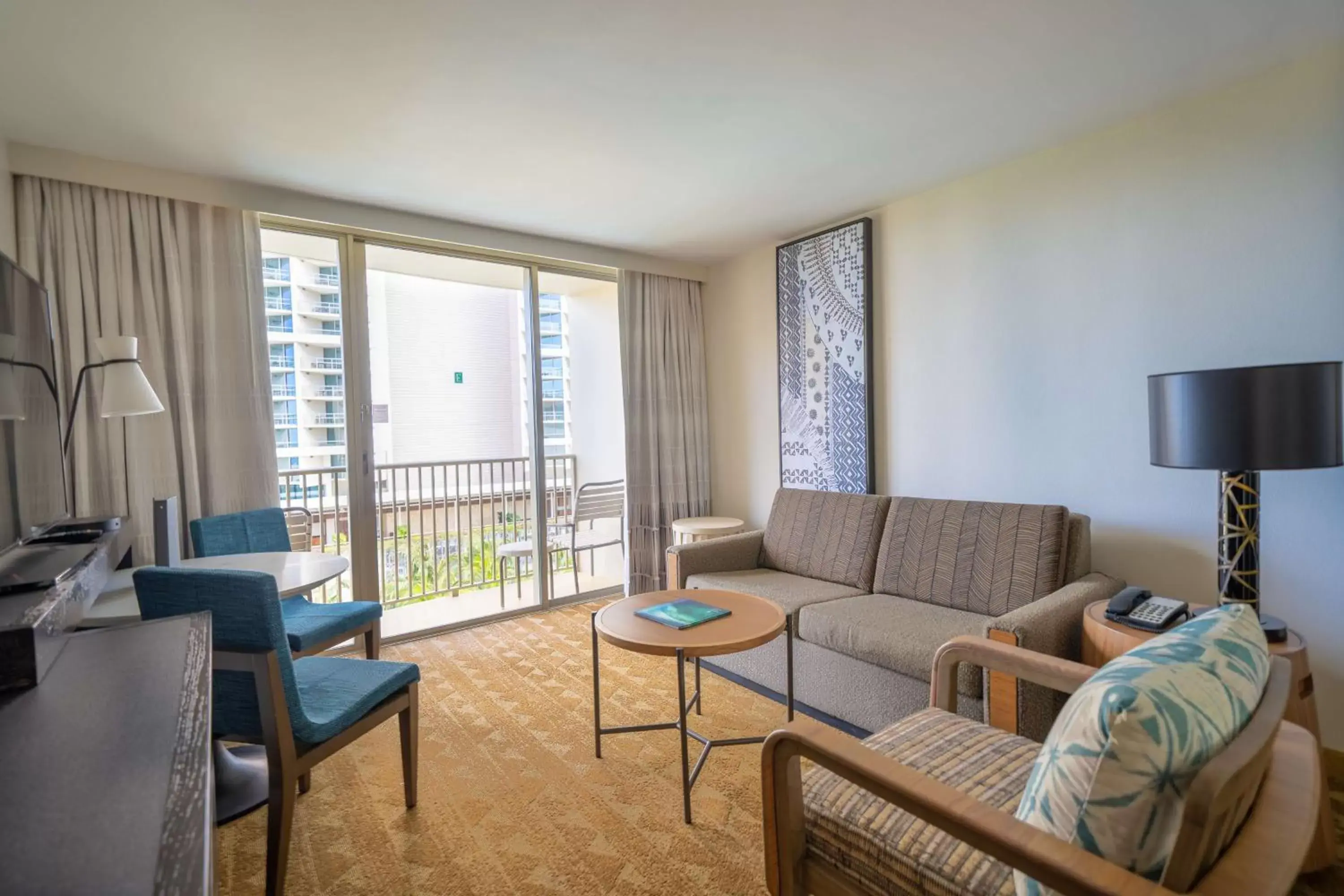 Living room, Seating Area in Embassy Suites by Hilton Waikiki Beach Walk