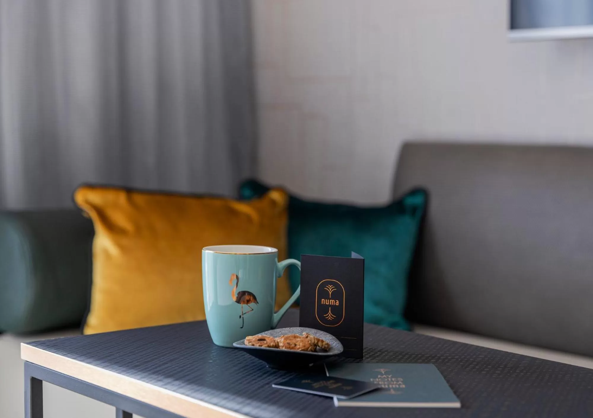 Seating area in Numa Hotel Jaffa