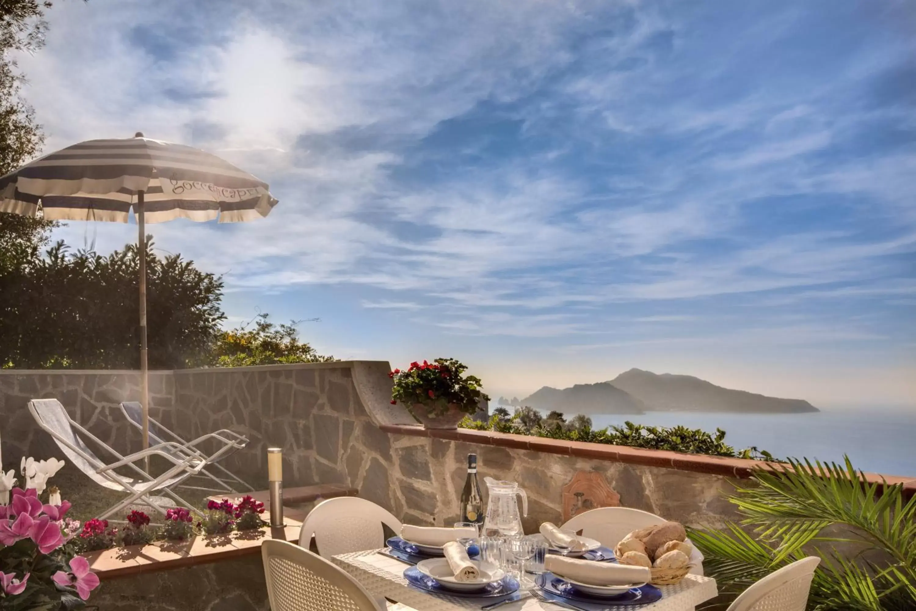 Balcony/Terrace in Gocce Di Capri Resort