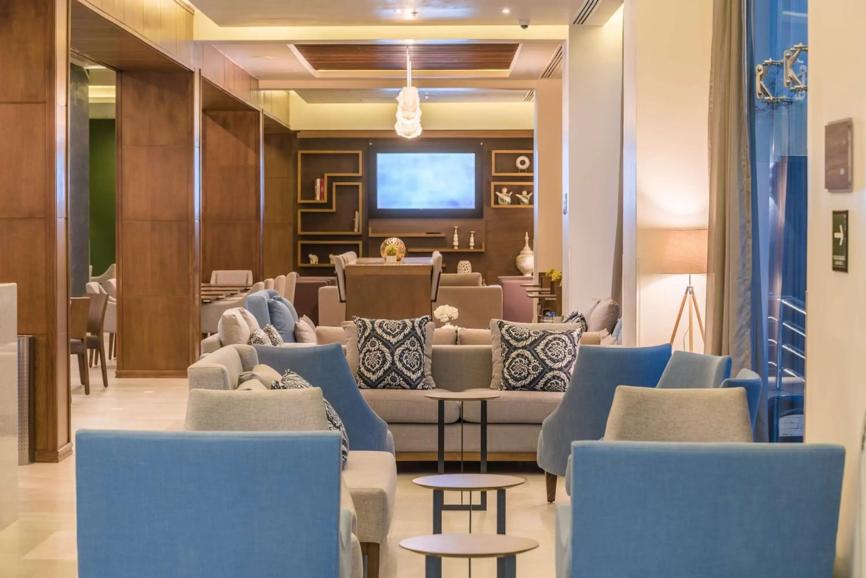 Lobby or reception in Hampton Inn & Suites by Hilton Salamanca Bajio Lobby or reception in Hampton Inn & Suites by Hilton Salamanca Bajio