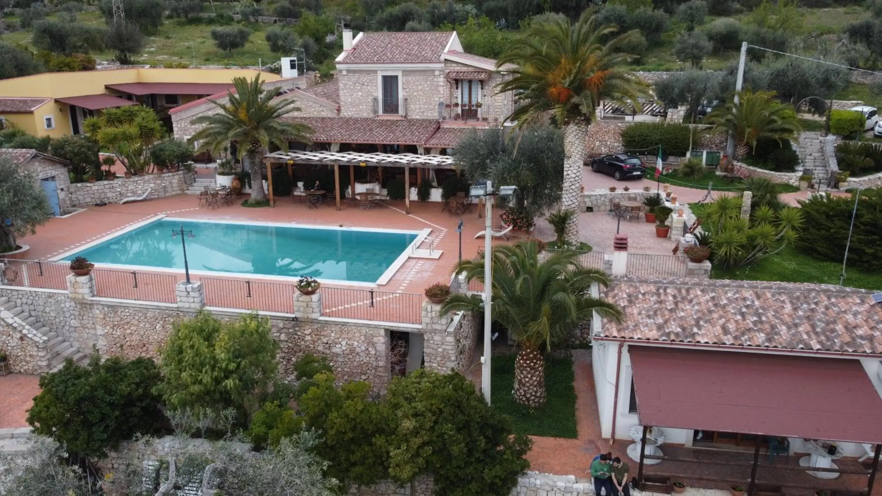 Property building, Pool View in Le Cese