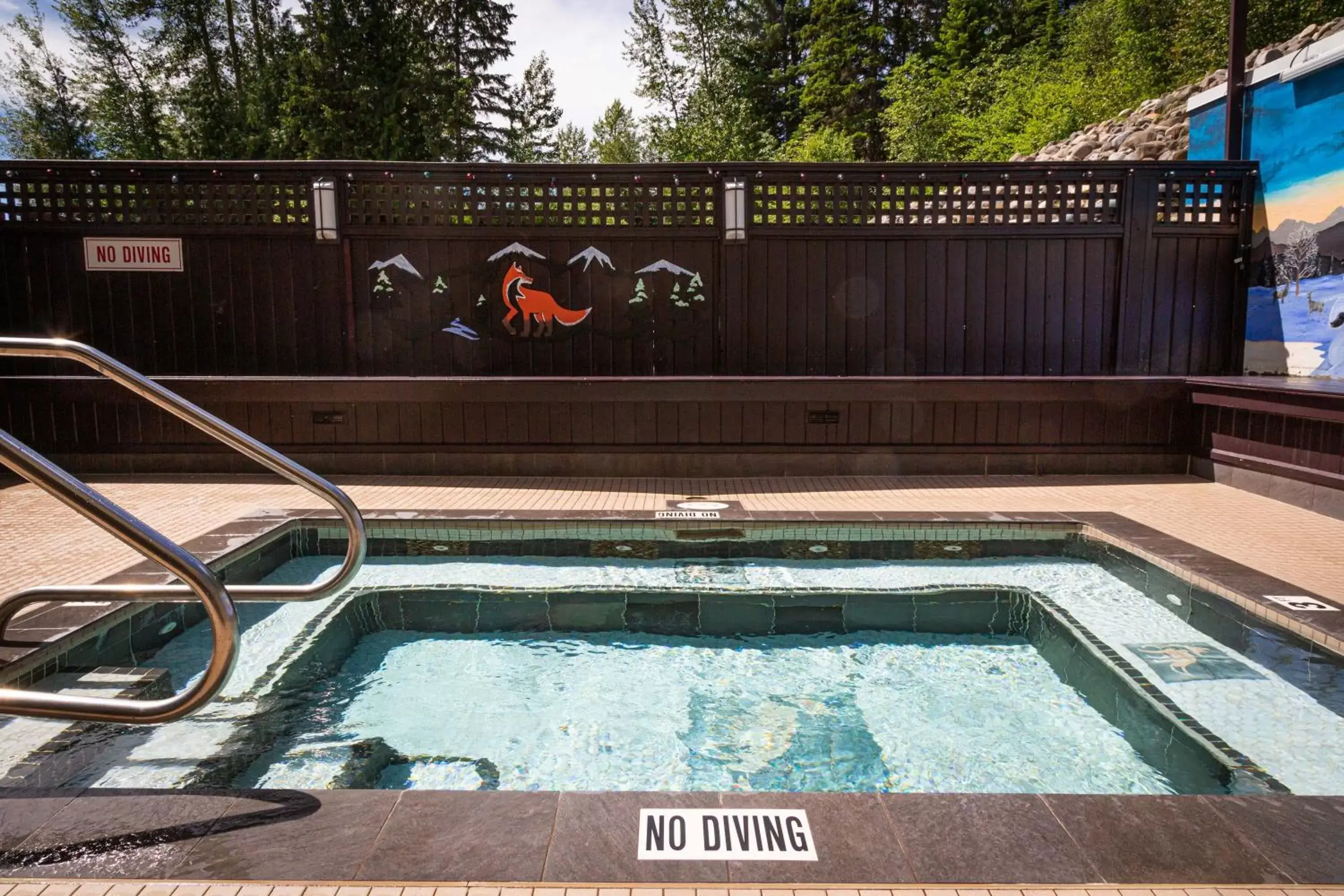 Hot Tub in Fernie Fox Hotel