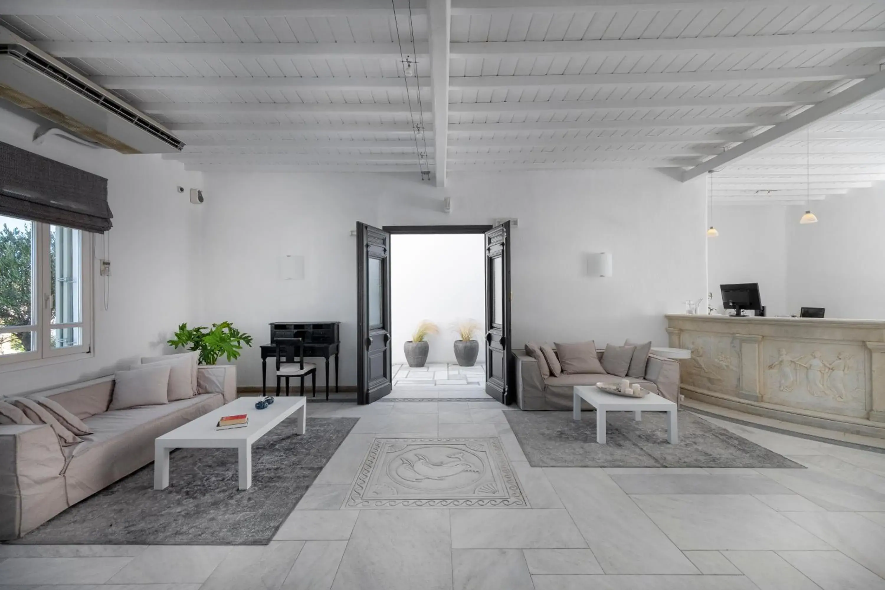 Lobby or reception in Deliades Hotel Lobby or reception in Deliades Hotel