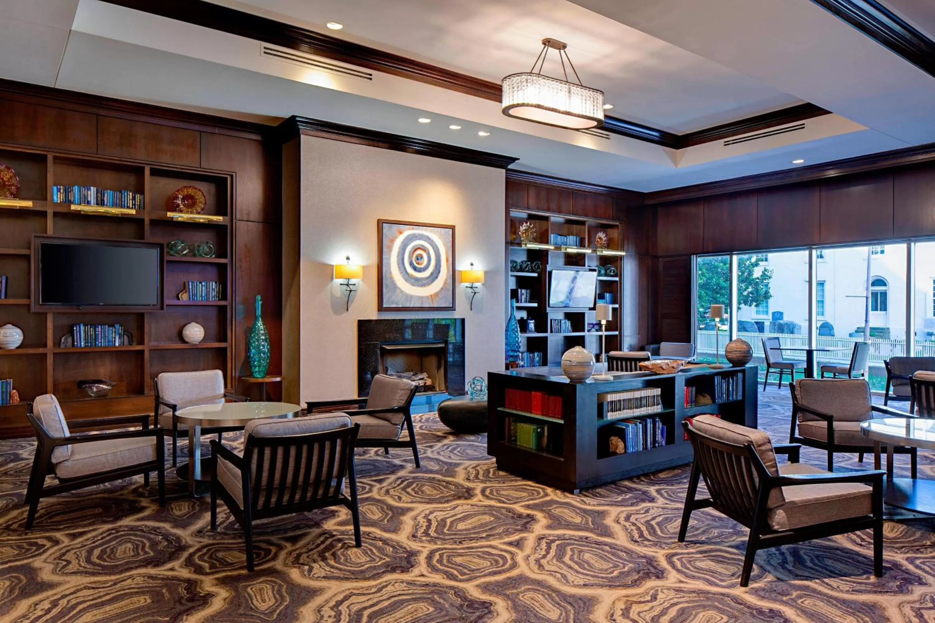 Lounge or bar in Little Rock Marriott
