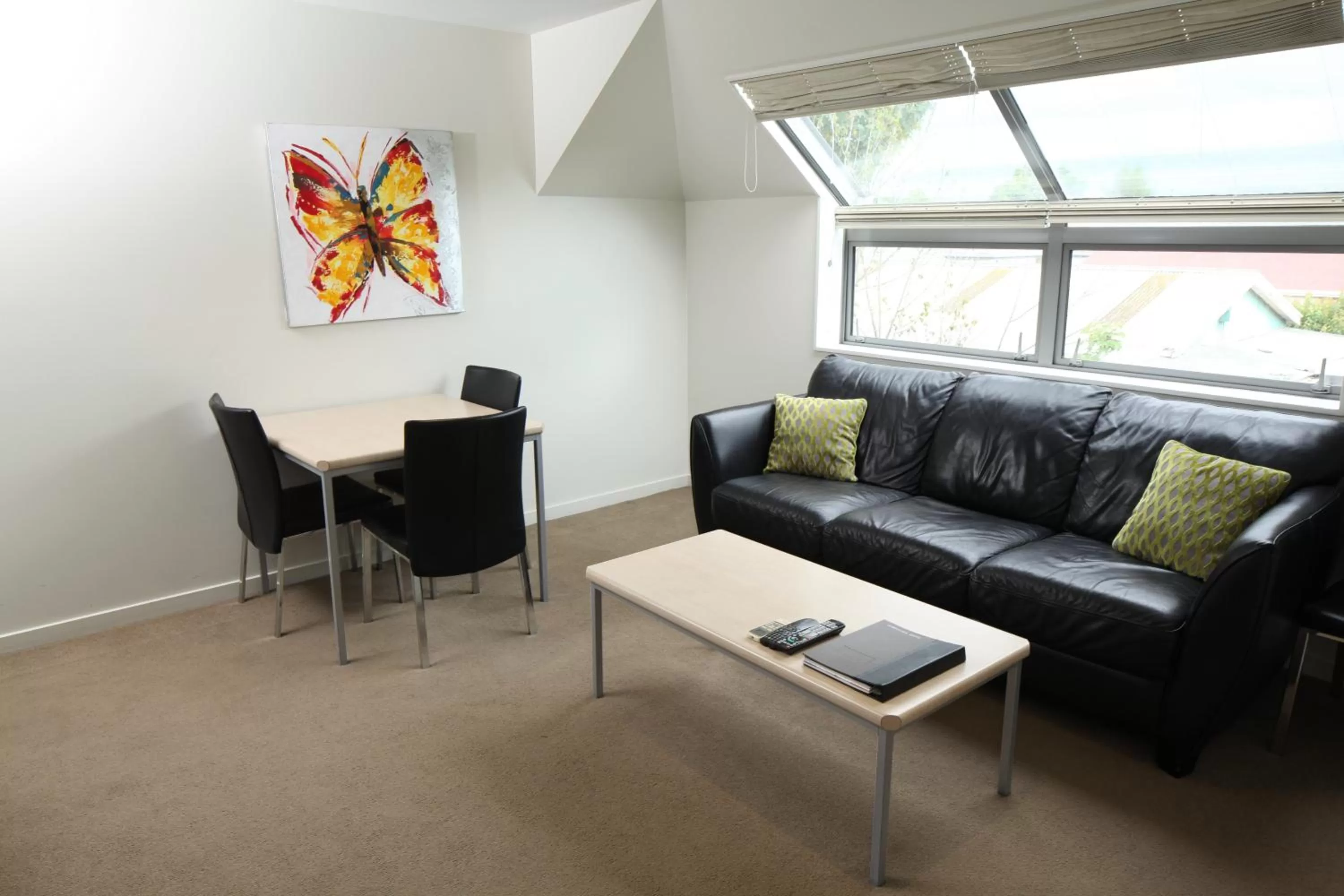 Seating area in Alpha Motel with Spa-Bath