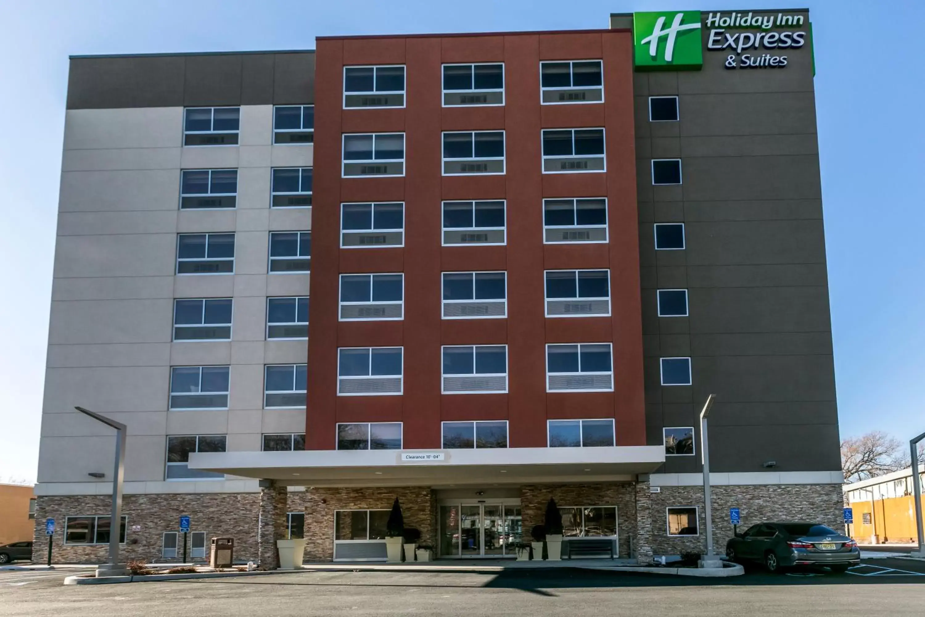 Property Building in Holiday Inn Express & Suites Jersey City North - Hoboken, an IHG Hotel