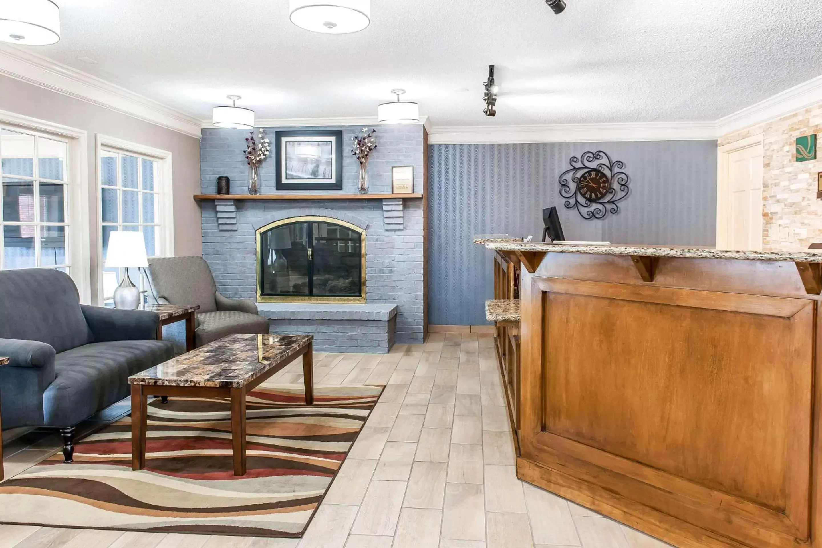 Lobby or reception in Quality Inn Lobby or reception in Quality Inn