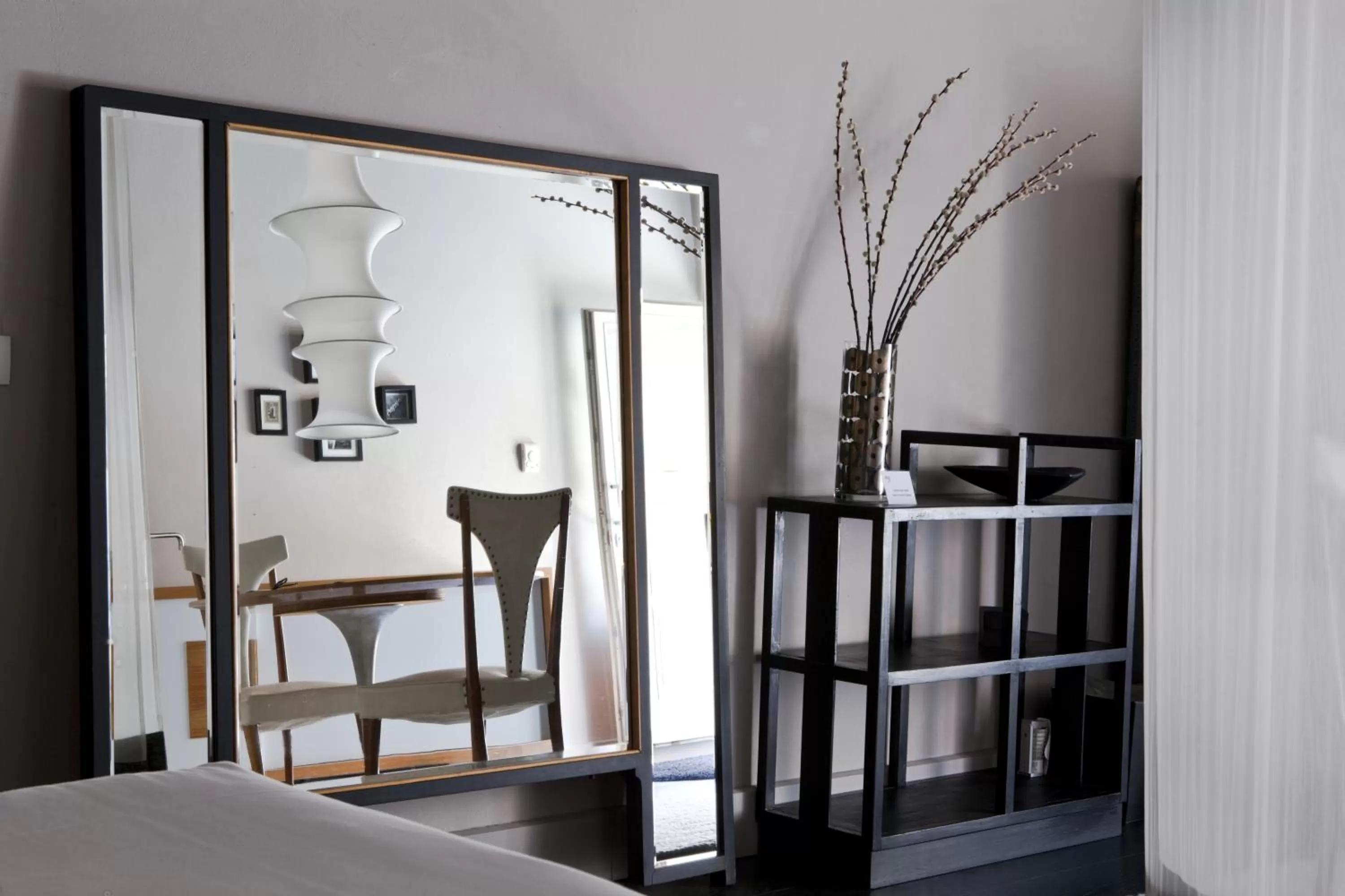 Decorative detail, Bed in Riva Lofts Florence