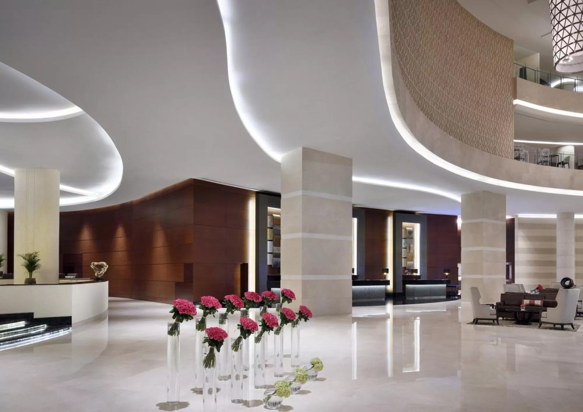 Lobby or reception in Emaar Residences Dubai Marina by Qstay - formerly Address Dubai Marina