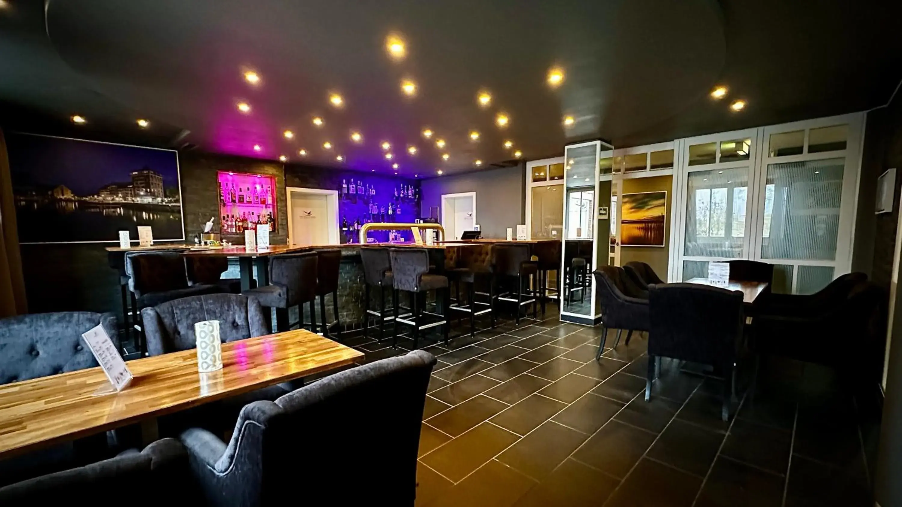 Lounge or bar, Restaurant/Places to Eat in Park Hotel Fasanerie Neustrelitz