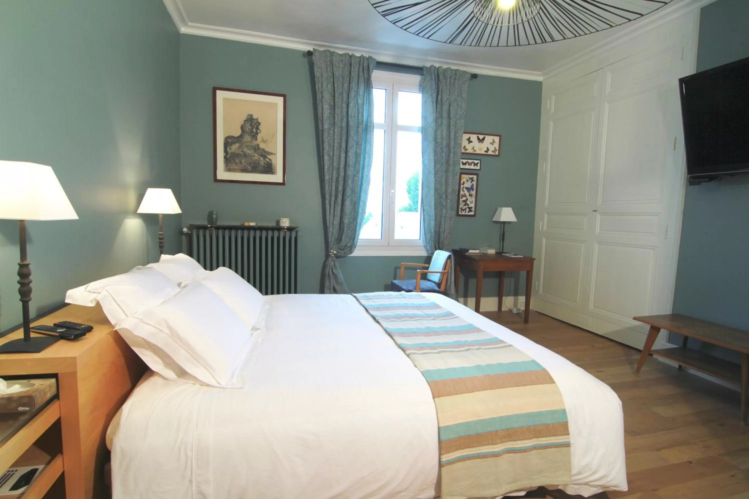 Bed in La Lambertine & Spa