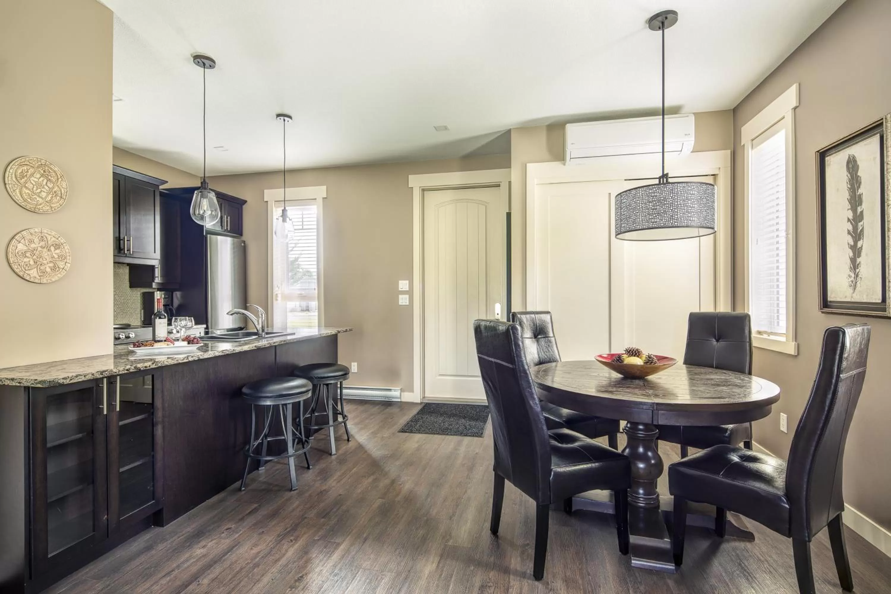 Dining area in Bighorn Meadows Resort