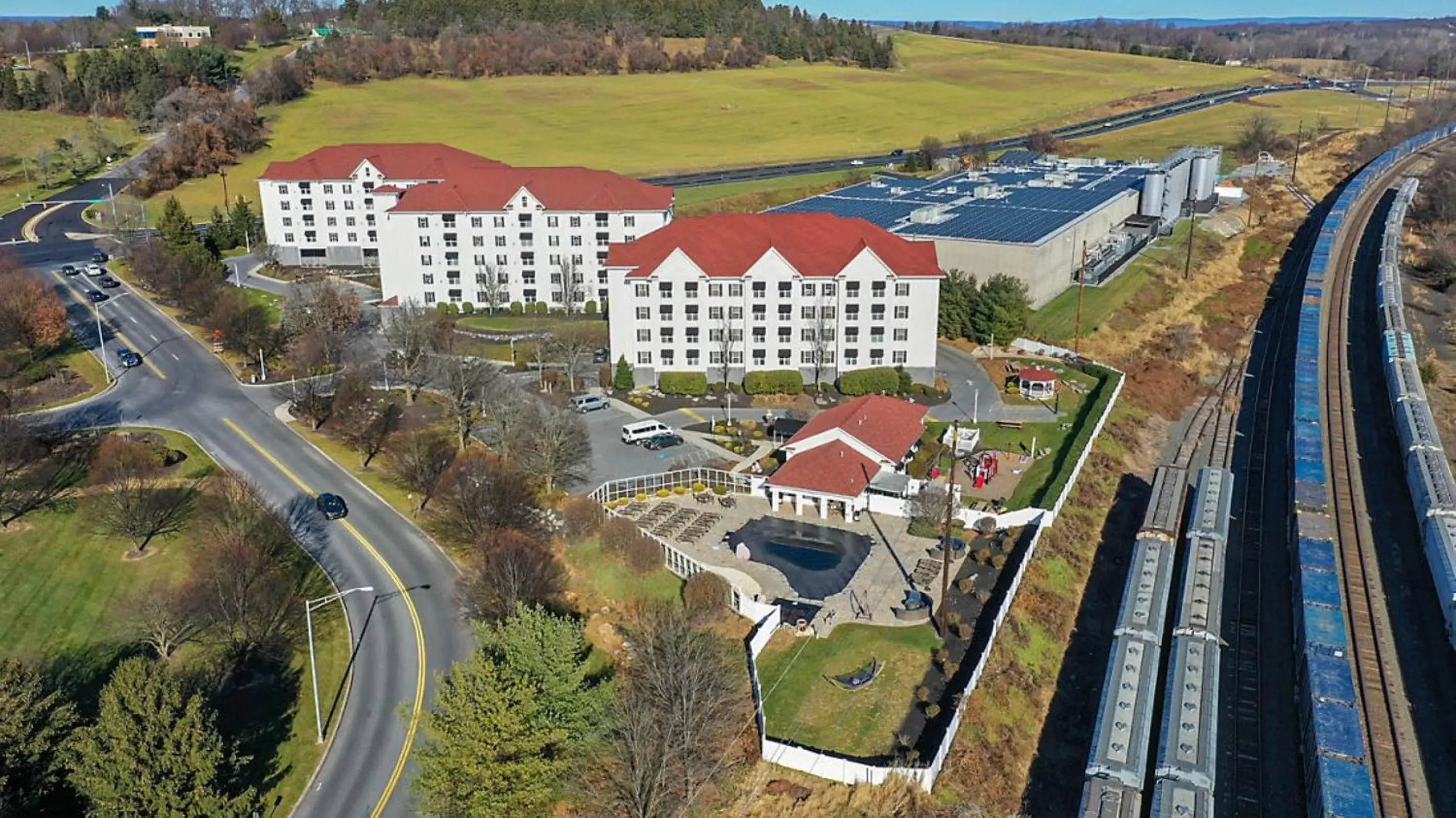 Property building, Bird's-eye View in Bluegreen Vacations Suites at Hershey