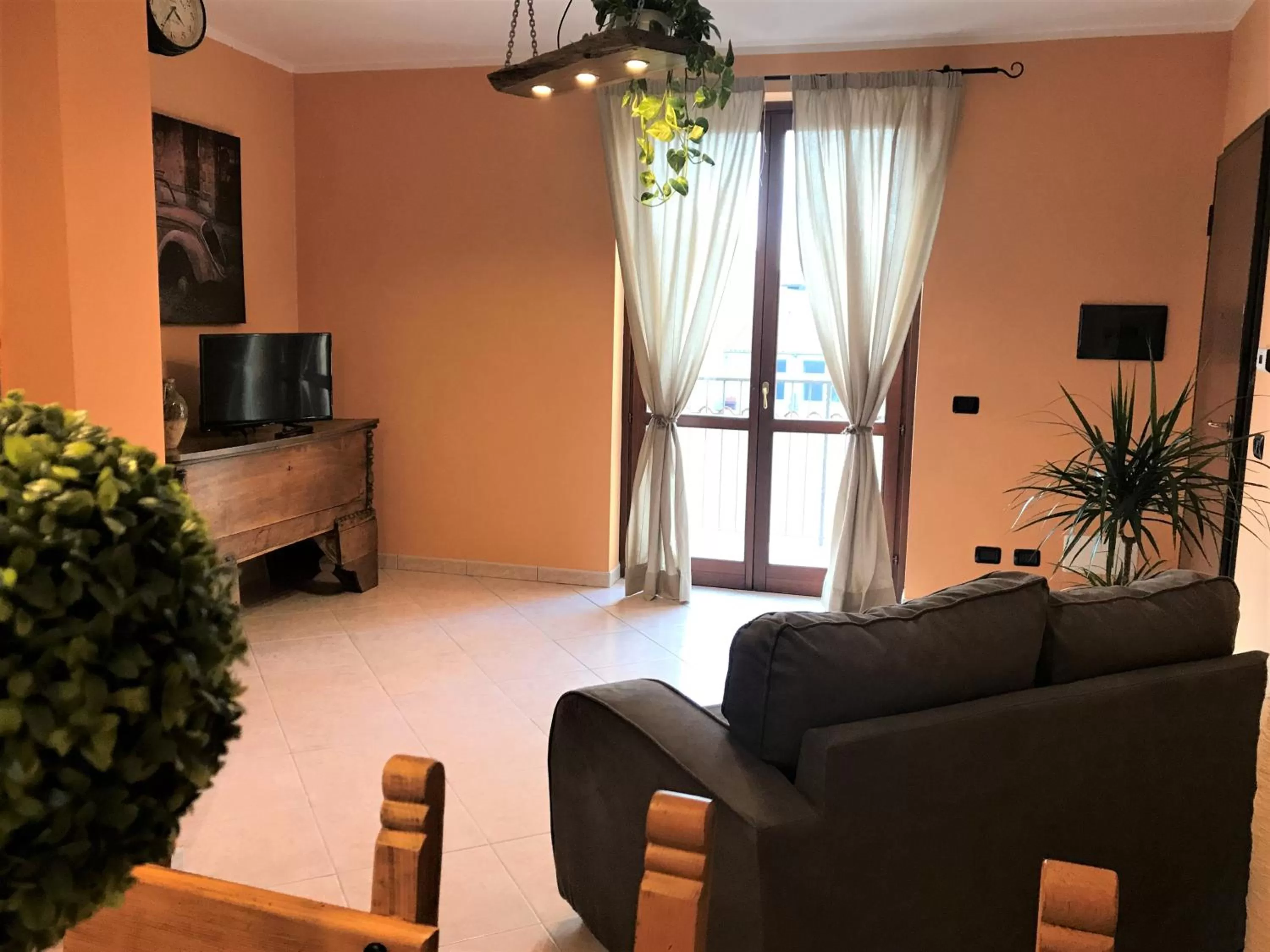 Living room in La Chiocciola