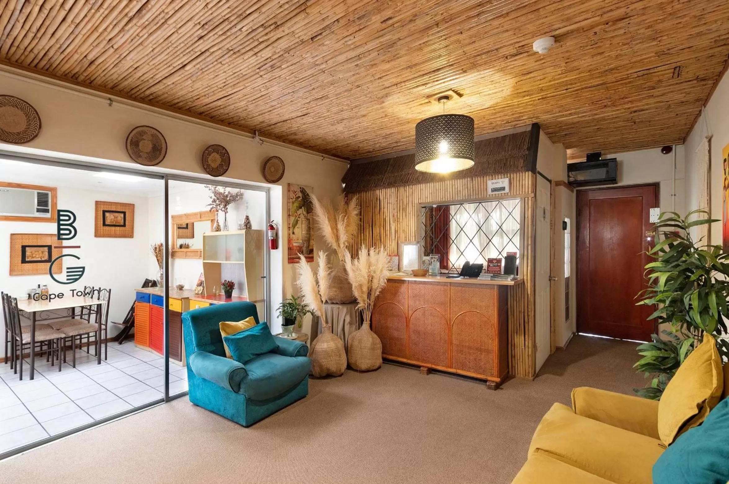Seating area in The Bohemian Guesthouse