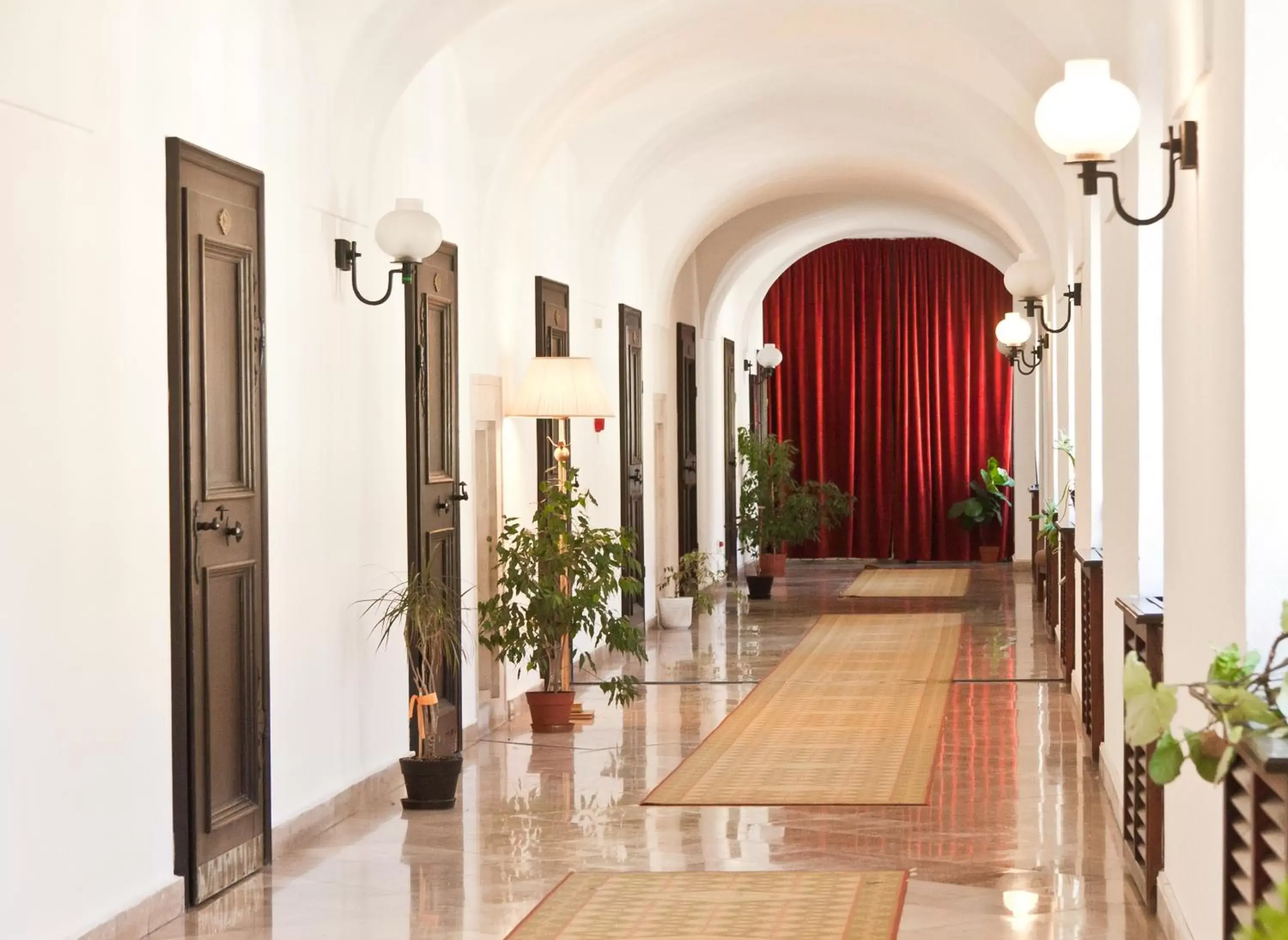 Lobby or reception in Hotel Klastrom