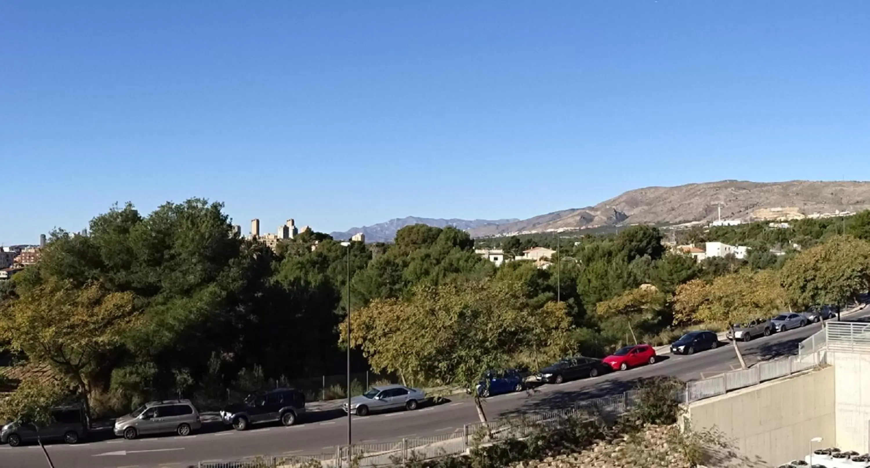 Natural landscape, Mountain View in La Estación