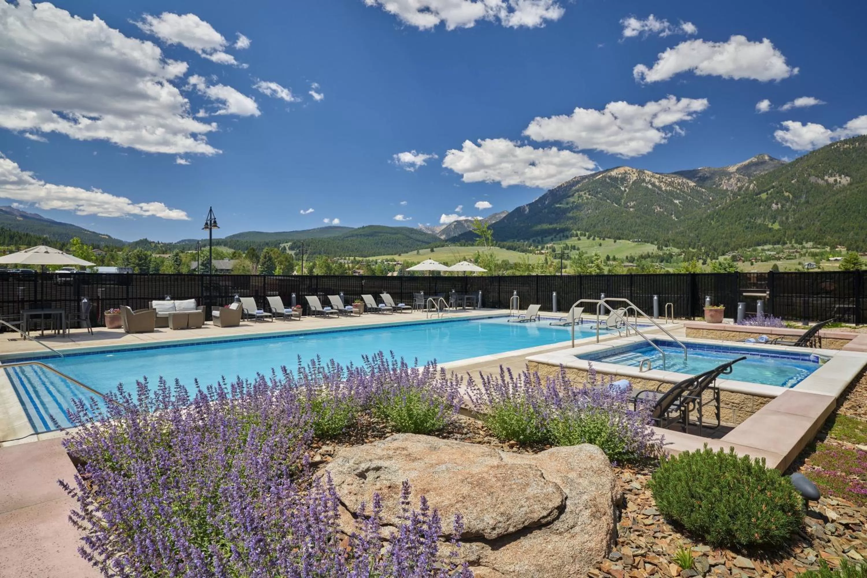 Swimming pool in Residence Inn by Marriott Big Sky/The Wilson Hotel