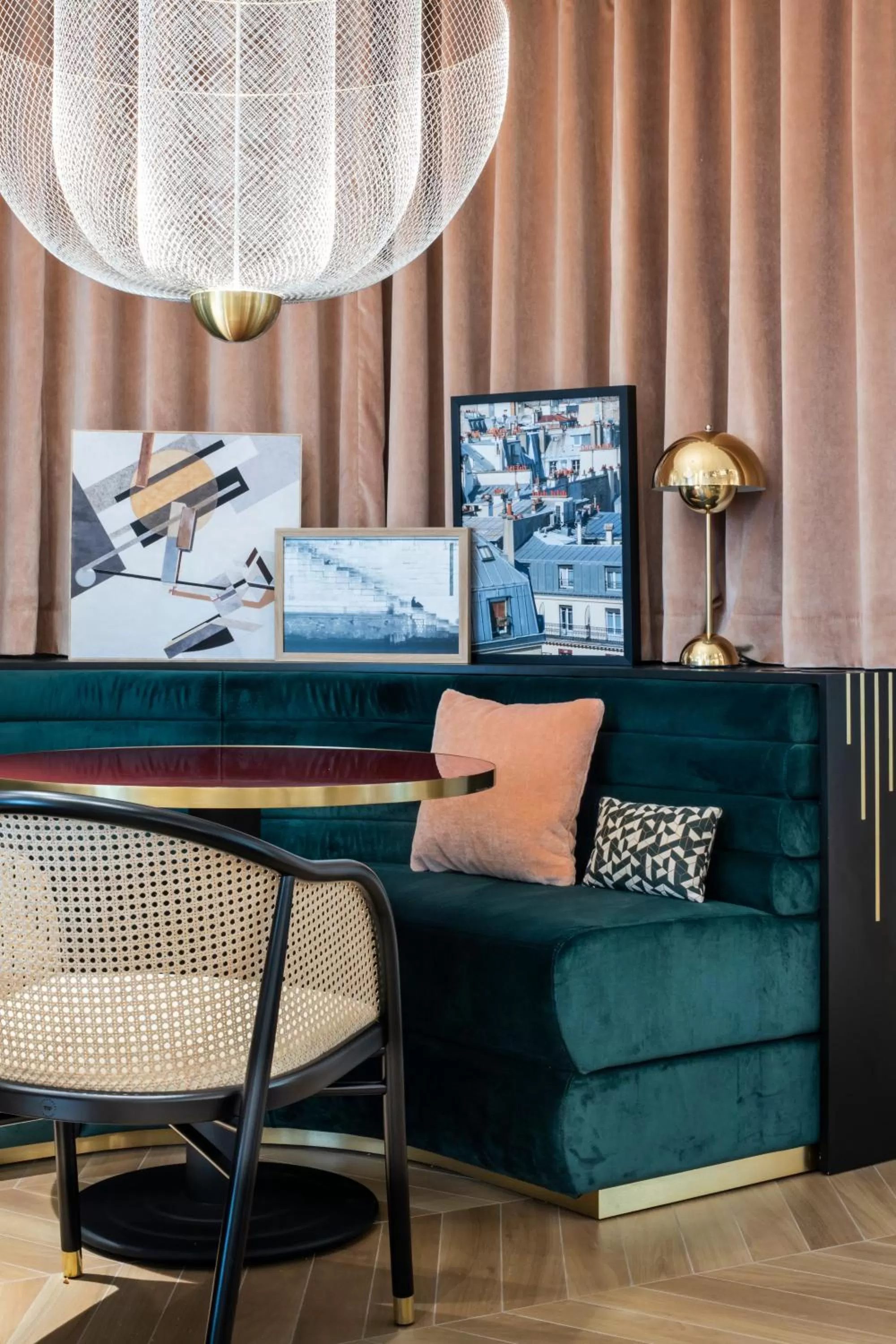 Living room in Hôtel Parisianer