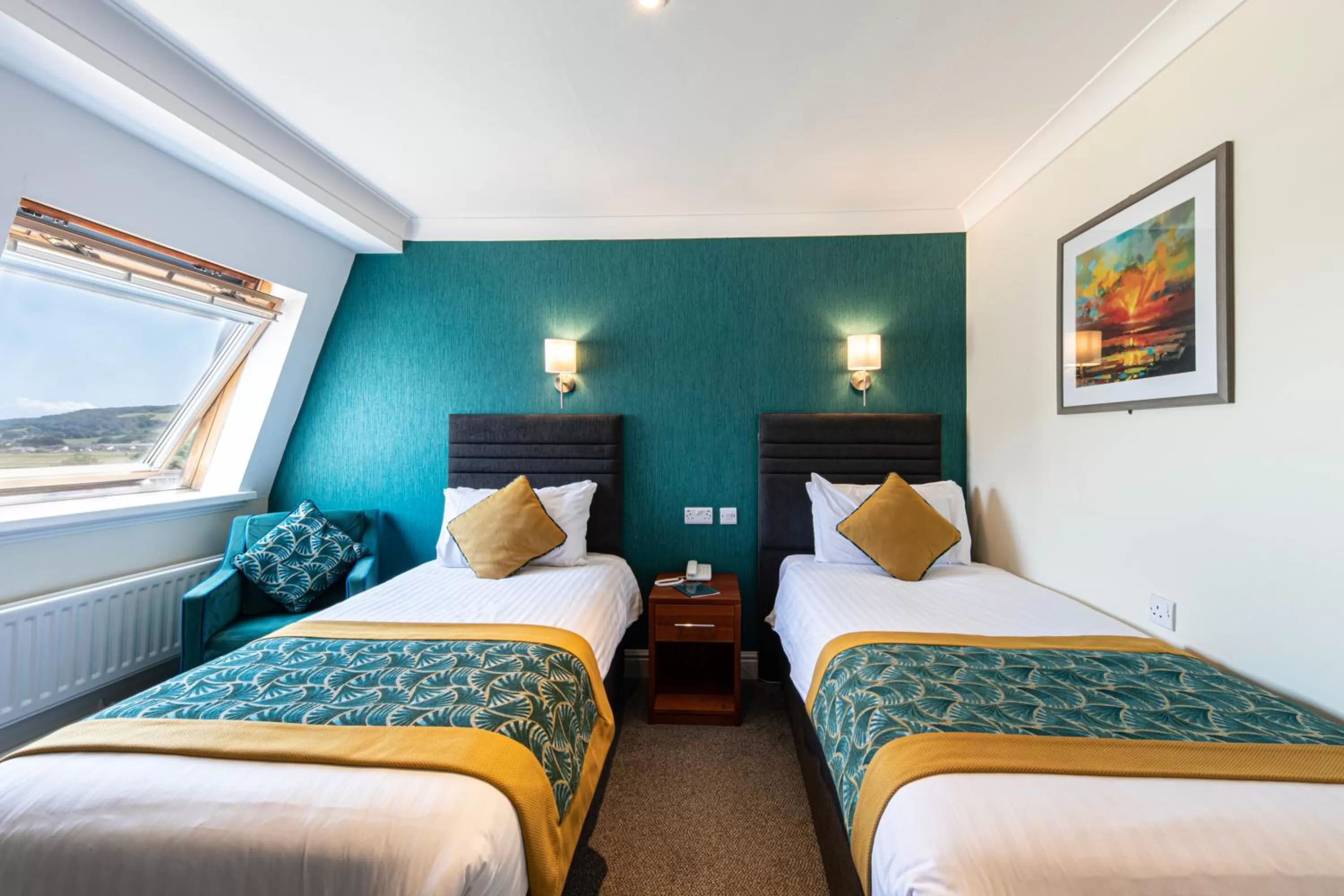 Decorative detail, Bed in The Beaches Hotel and Spa