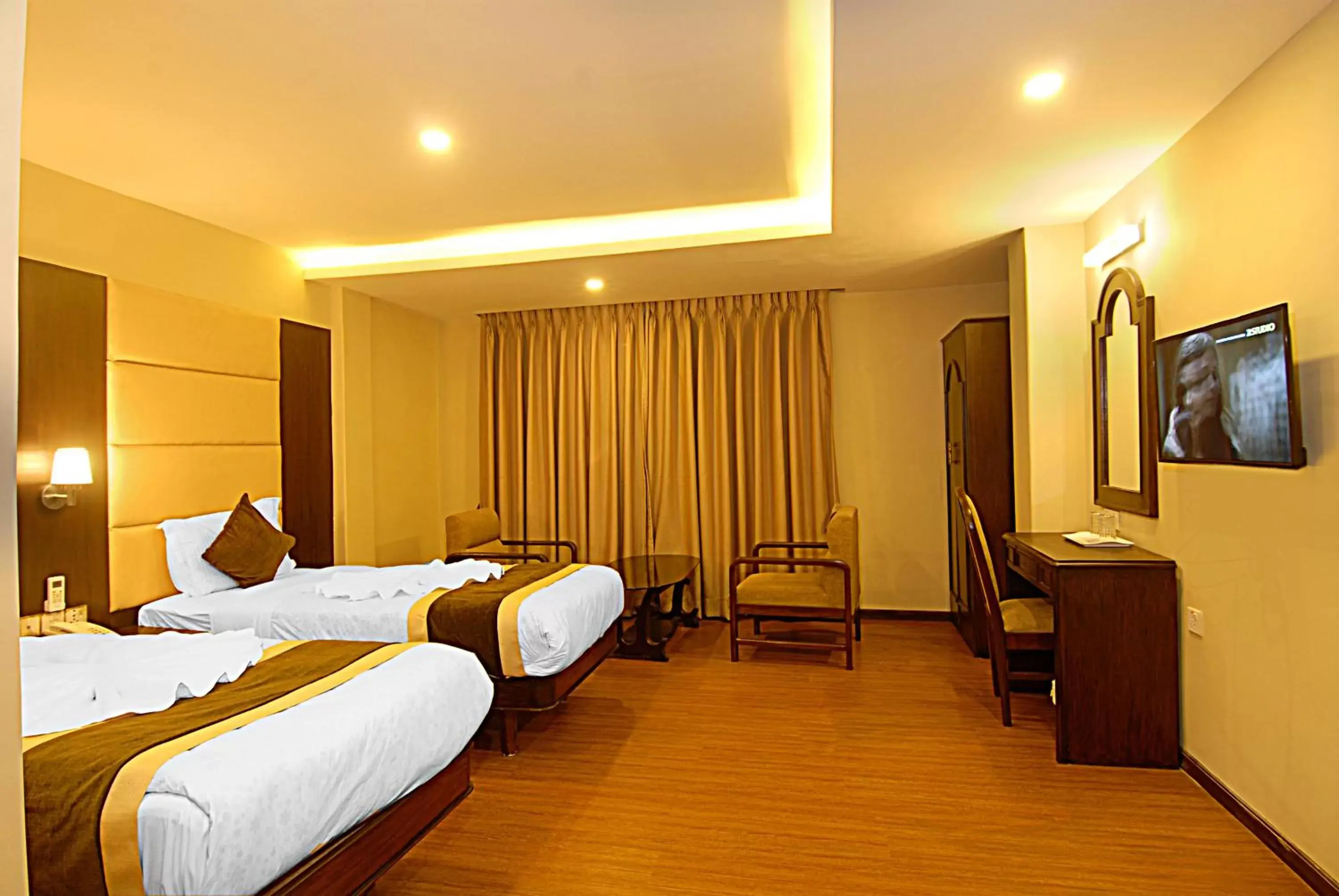 Bed in Hotel Tenki Kathmandu Bed in Hotel Tenki Kathmandu