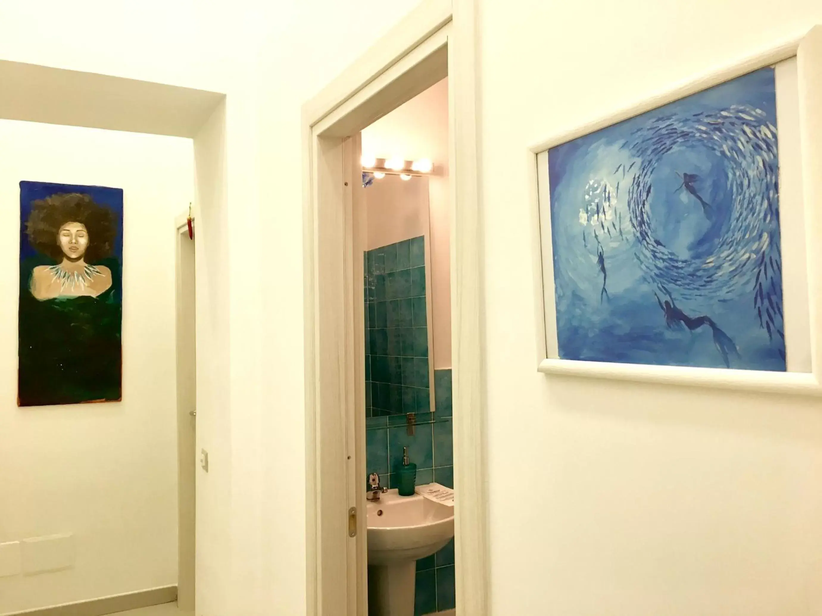 Bathroom in B&B Arte e Musei