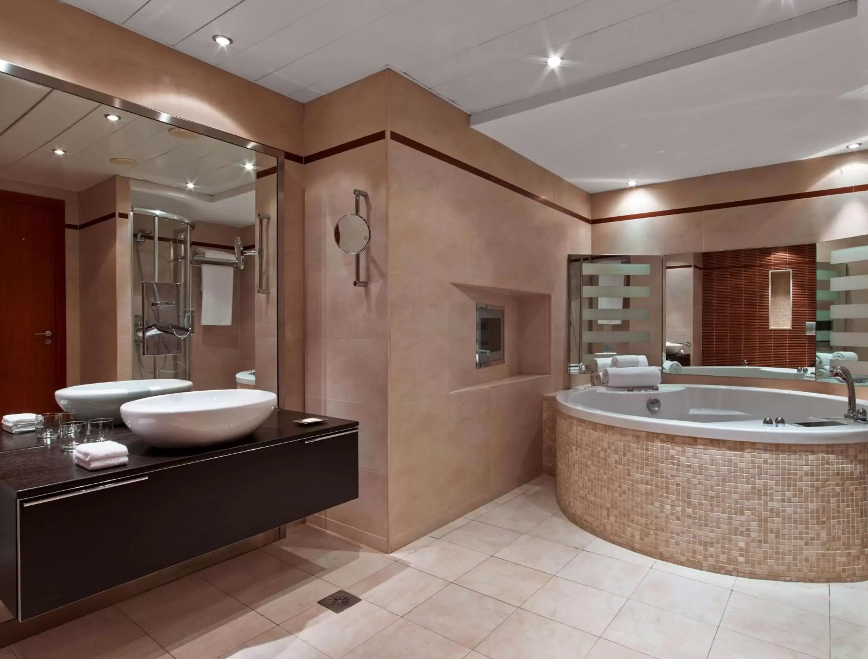 Bathroom in Hilton Diagonal Mar Barcelona