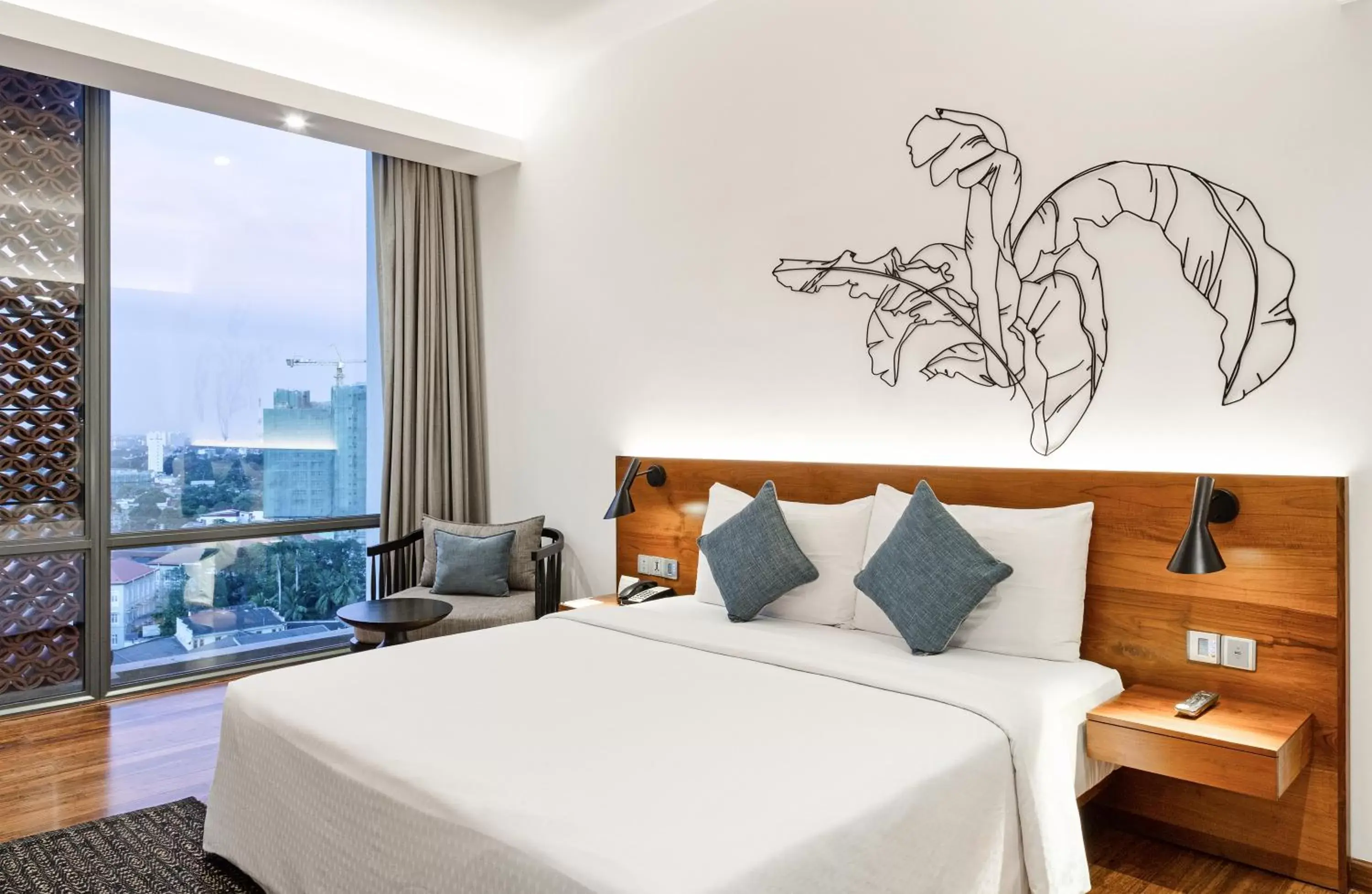 Bed in Jetwing Colombo Seven Bed in Jetwing Colombo Seven