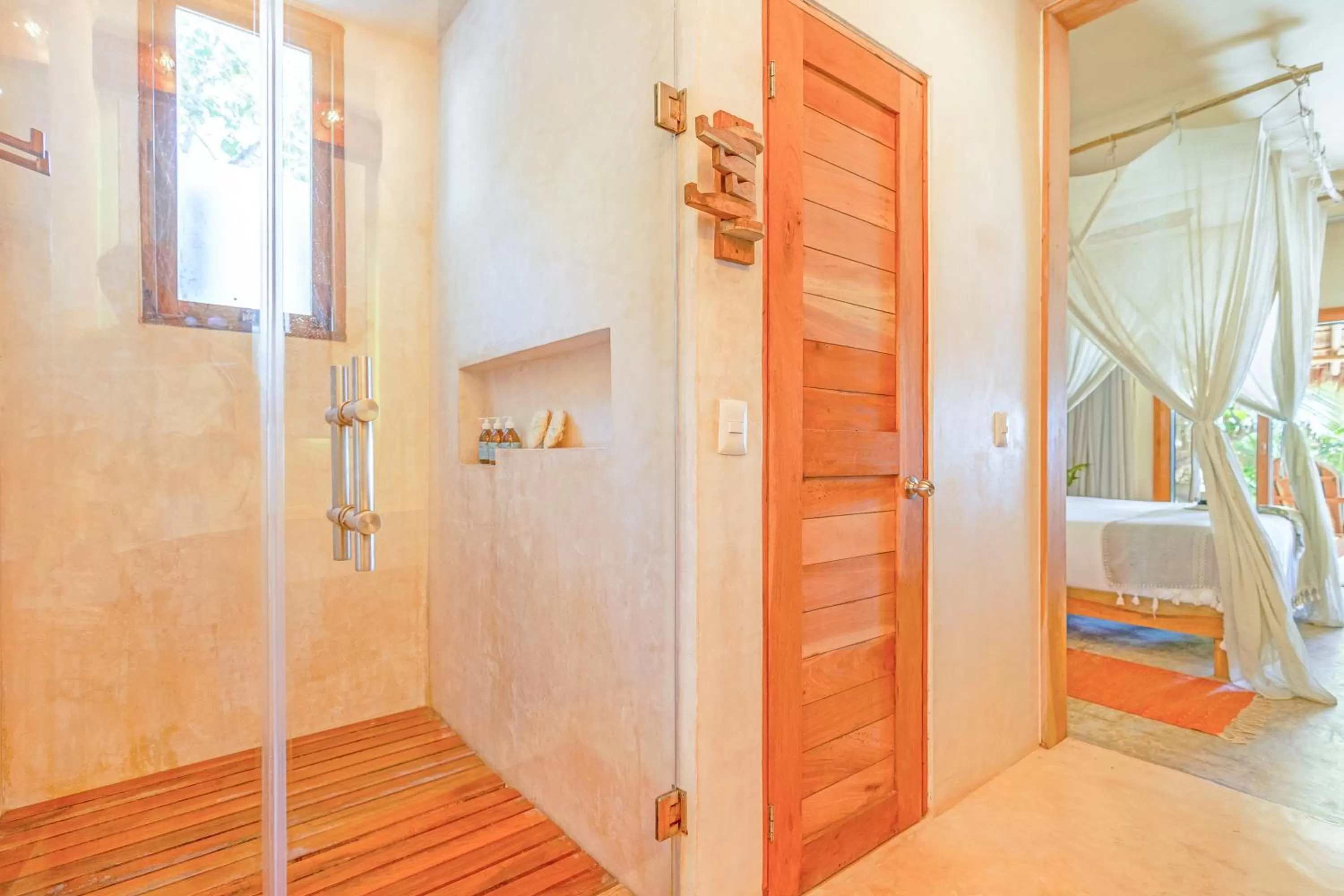 Bed in Ahau Tulum - Beachfront Hotel