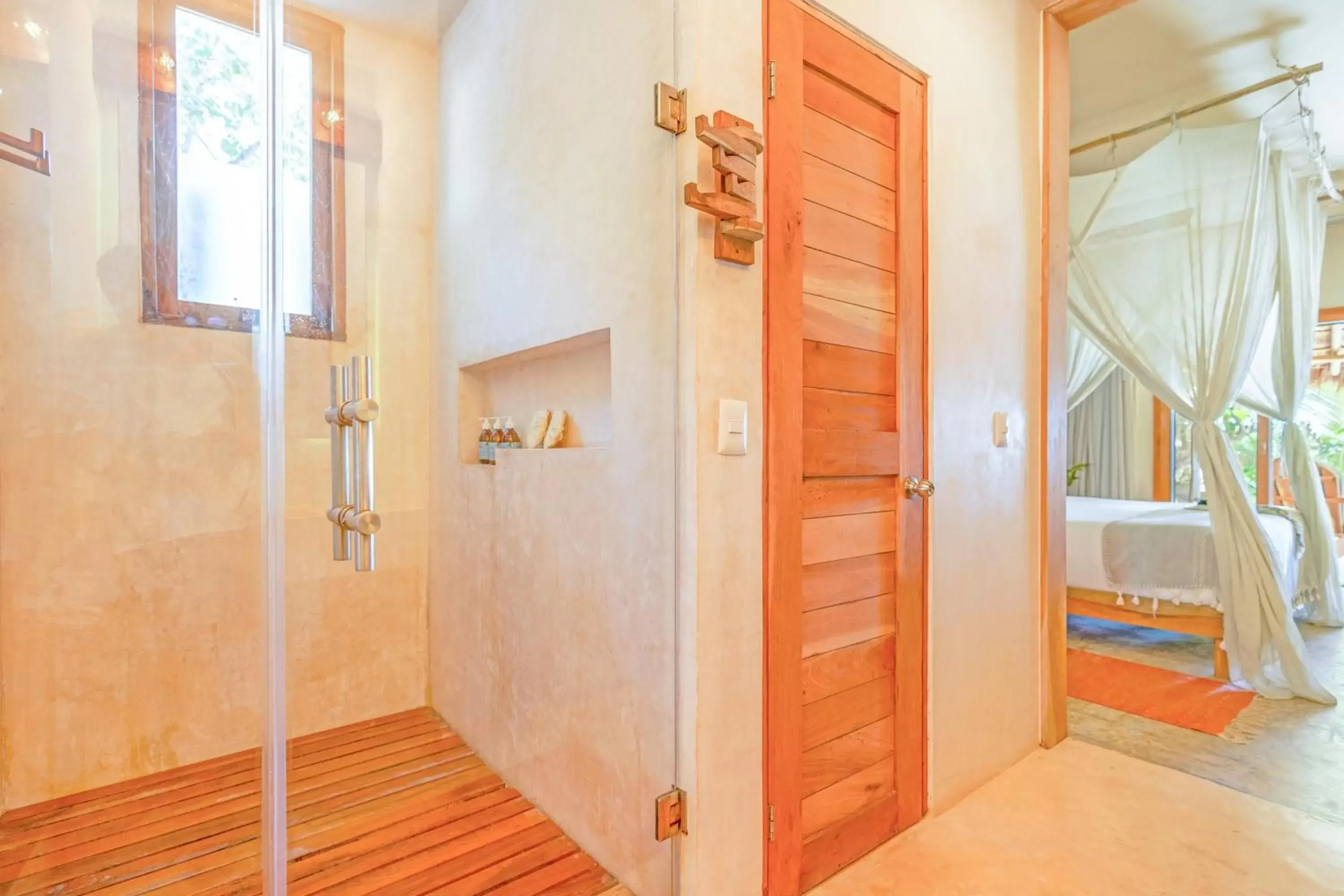 Bed in Ahau Tulum - Beachfront Hotel Bed in Ahau Tulum - Beachfront Hotel