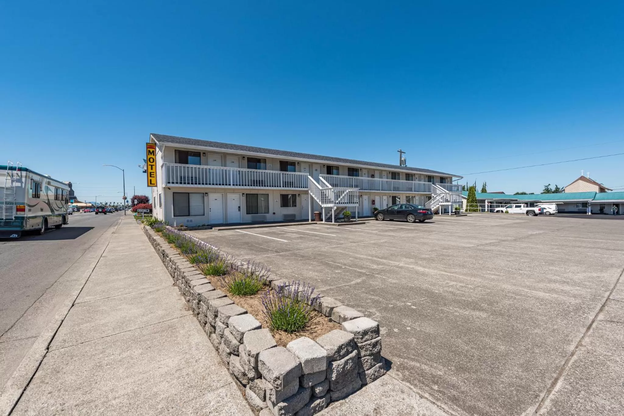 Property building in Sundowner Motel Sequim