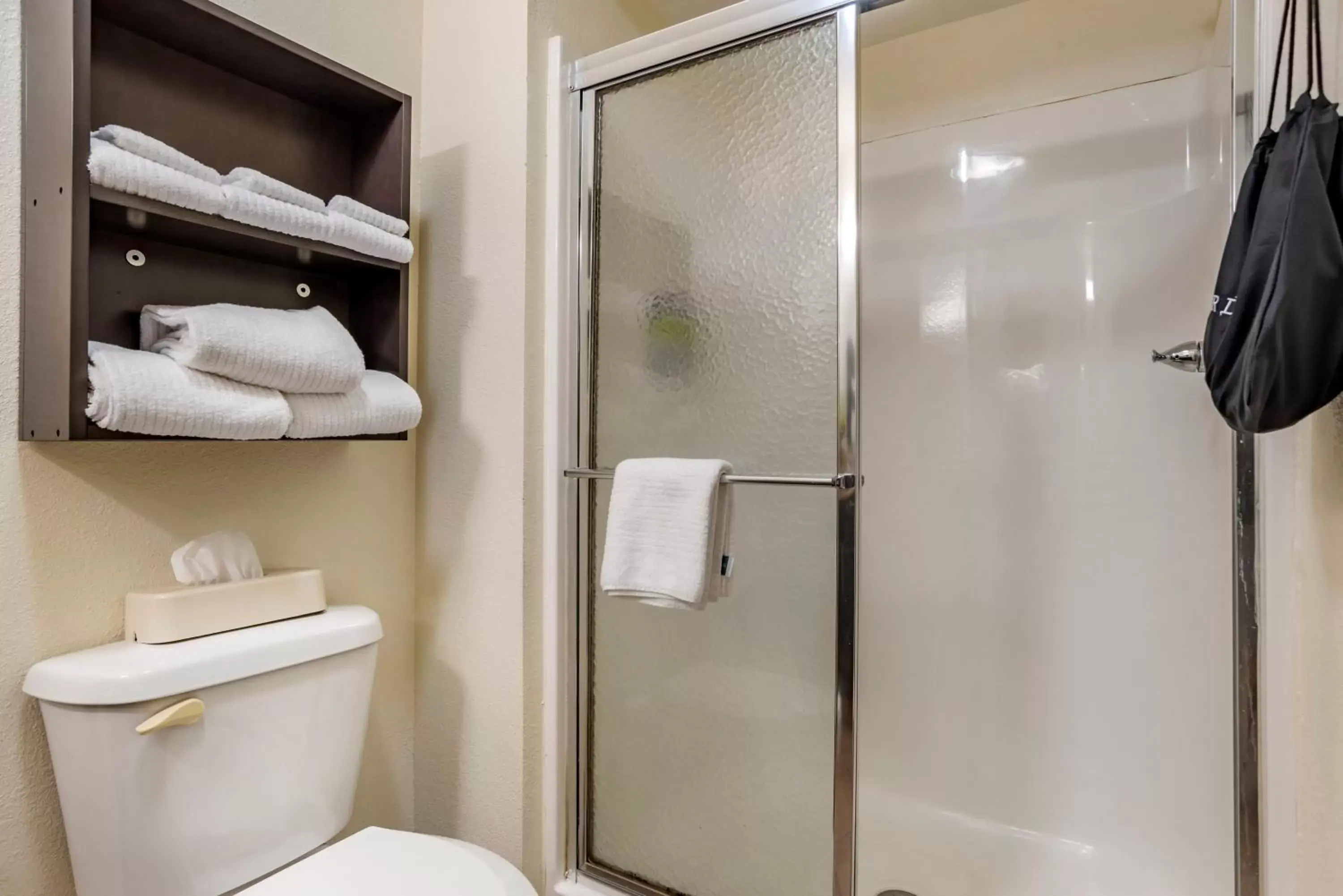 Bathroom in Candlewood Suites Alabaster, an IHG Hotel