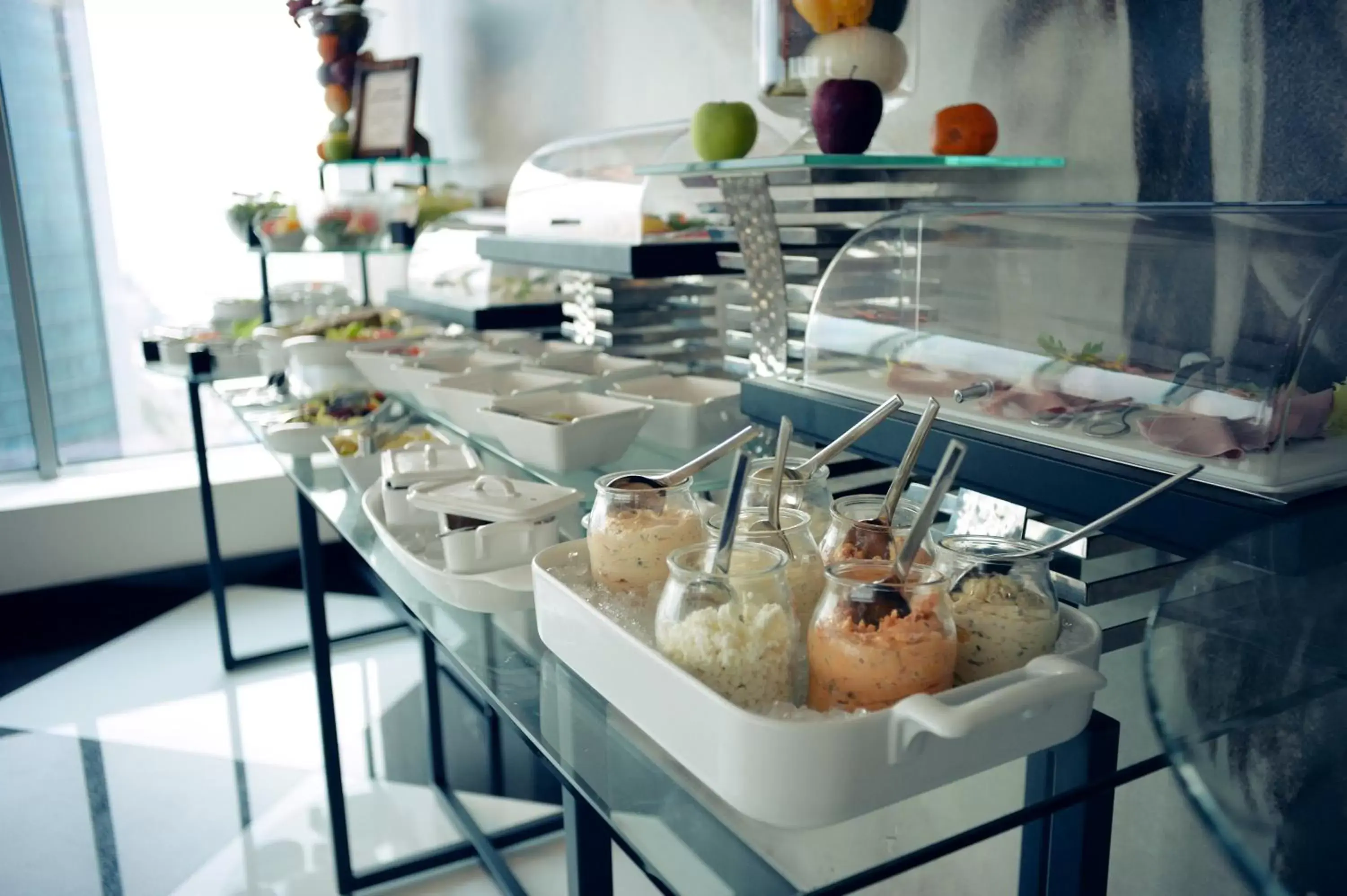 Buffet breakfast, Food in The Domain Bahrain Hotel and Spa - Adults Friendly 16 Years Plus
