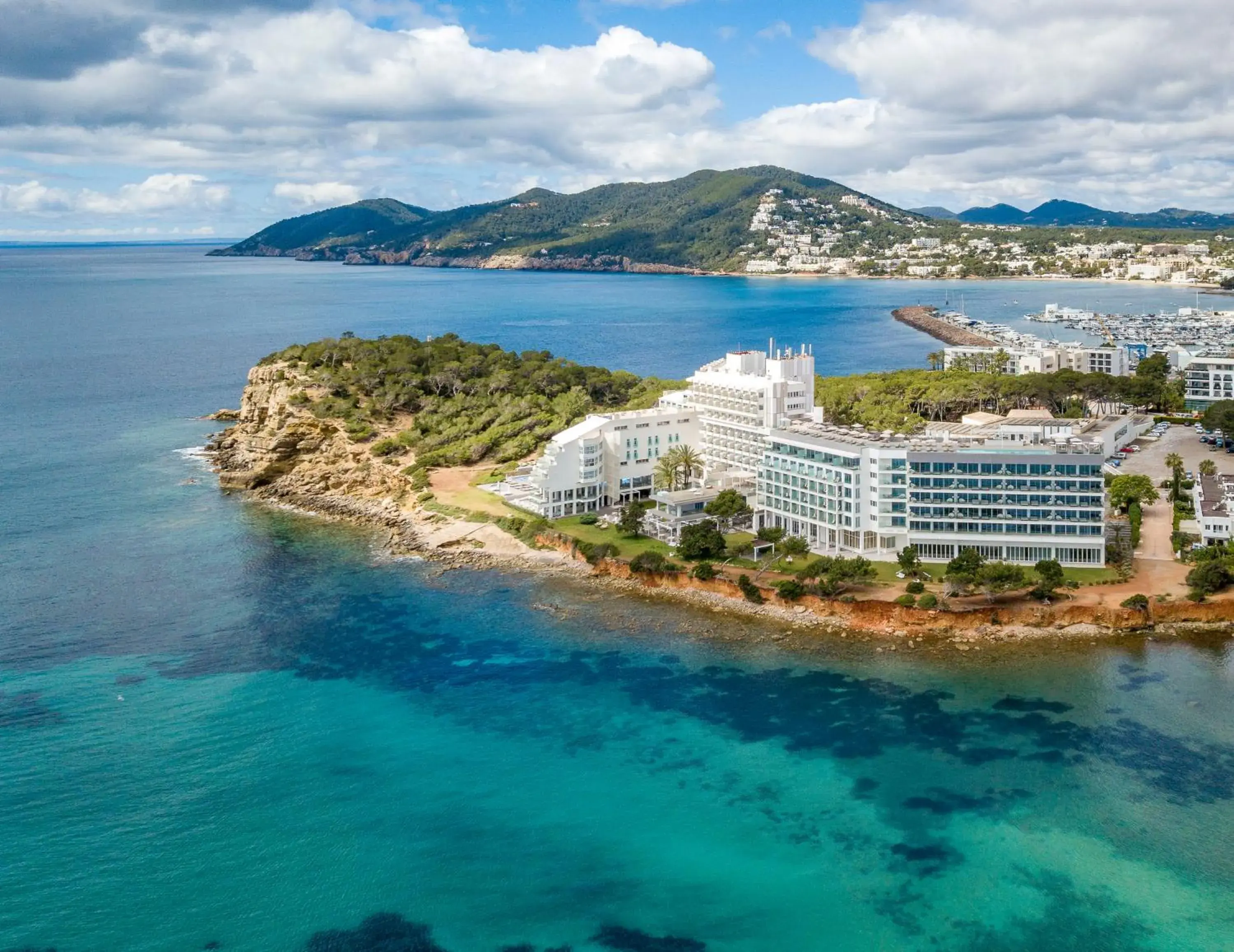 Property building, Bird's-eye View in Sol Beach House Ibiza - Adults Only