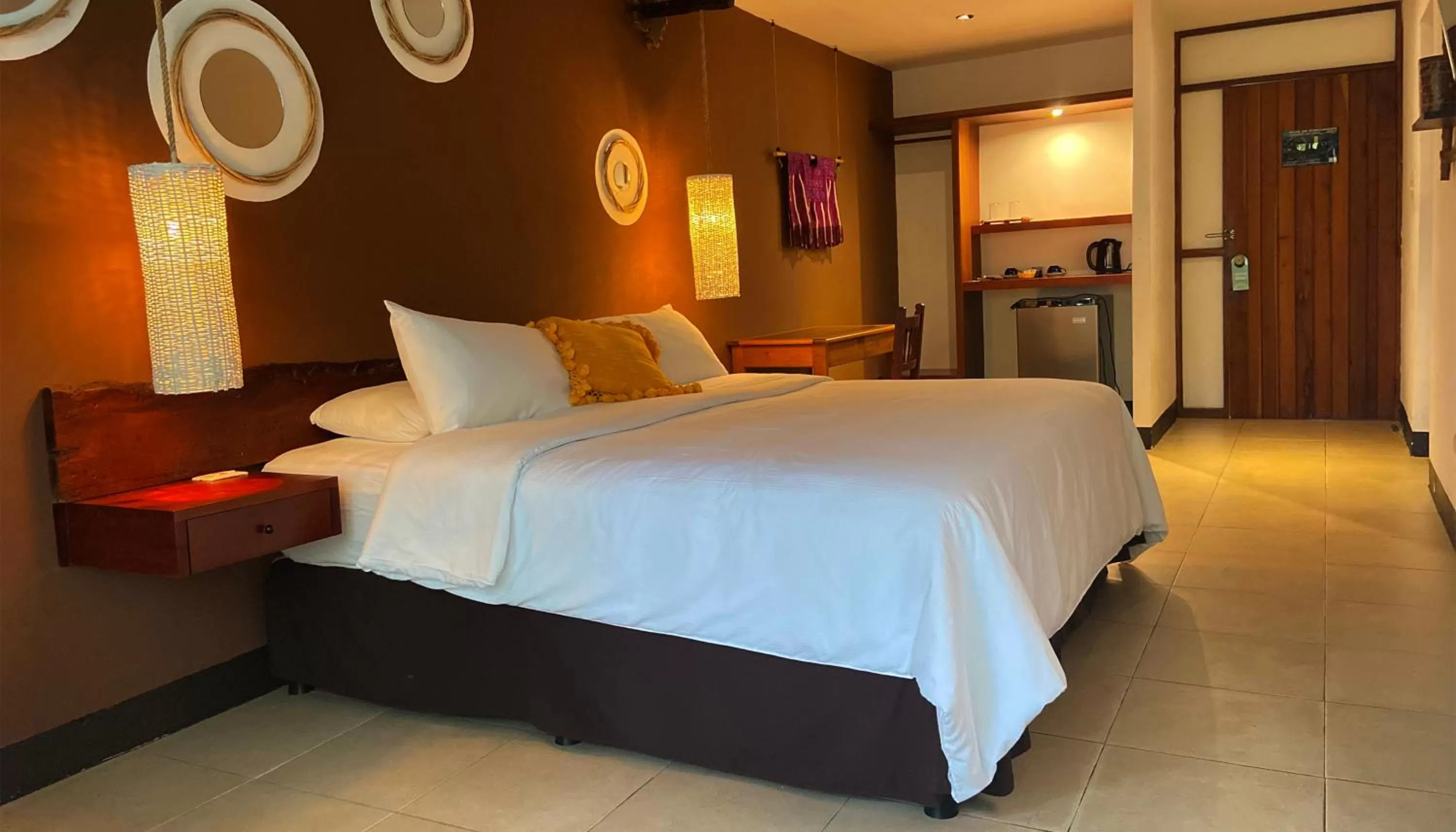 Bed in Hotel Maya Internacional