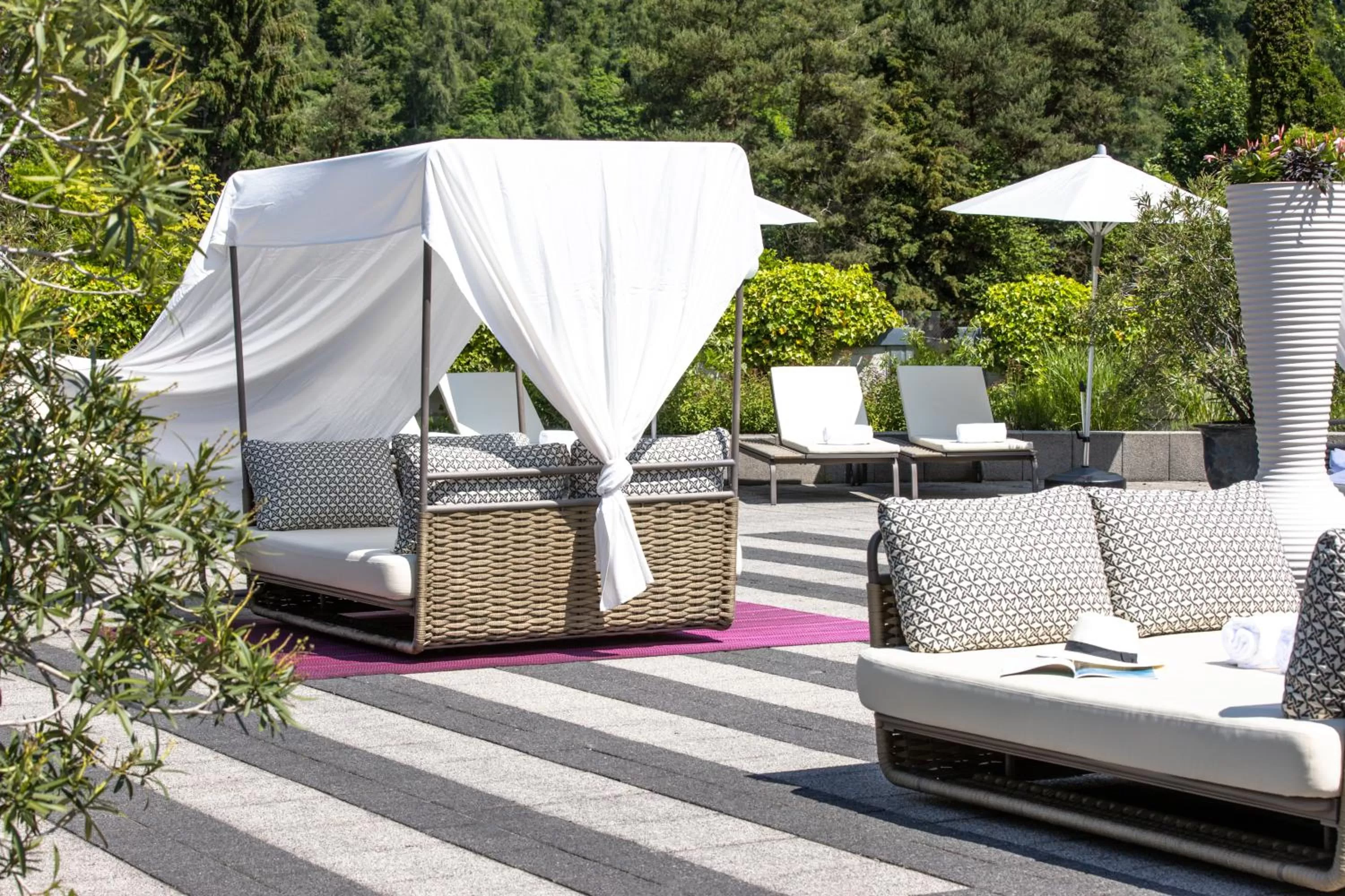 Balcony/Terrace in Victoria Jungfrau Grand Hotel & Spa