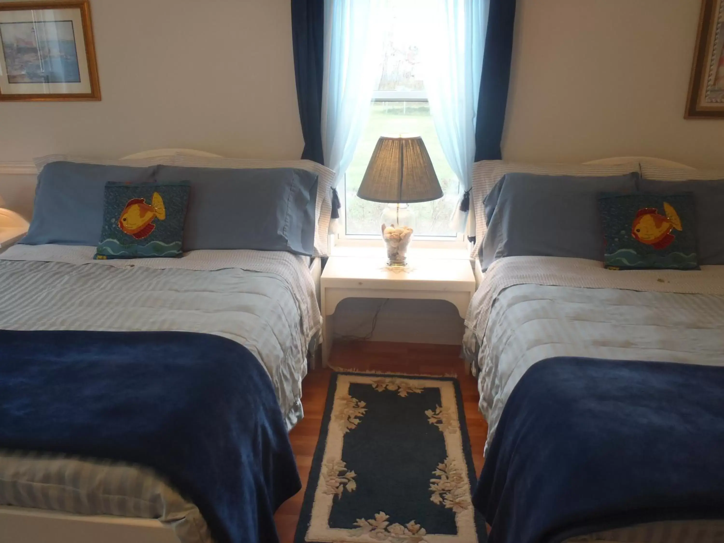 Bed in The Parrsboro Mansion Inn