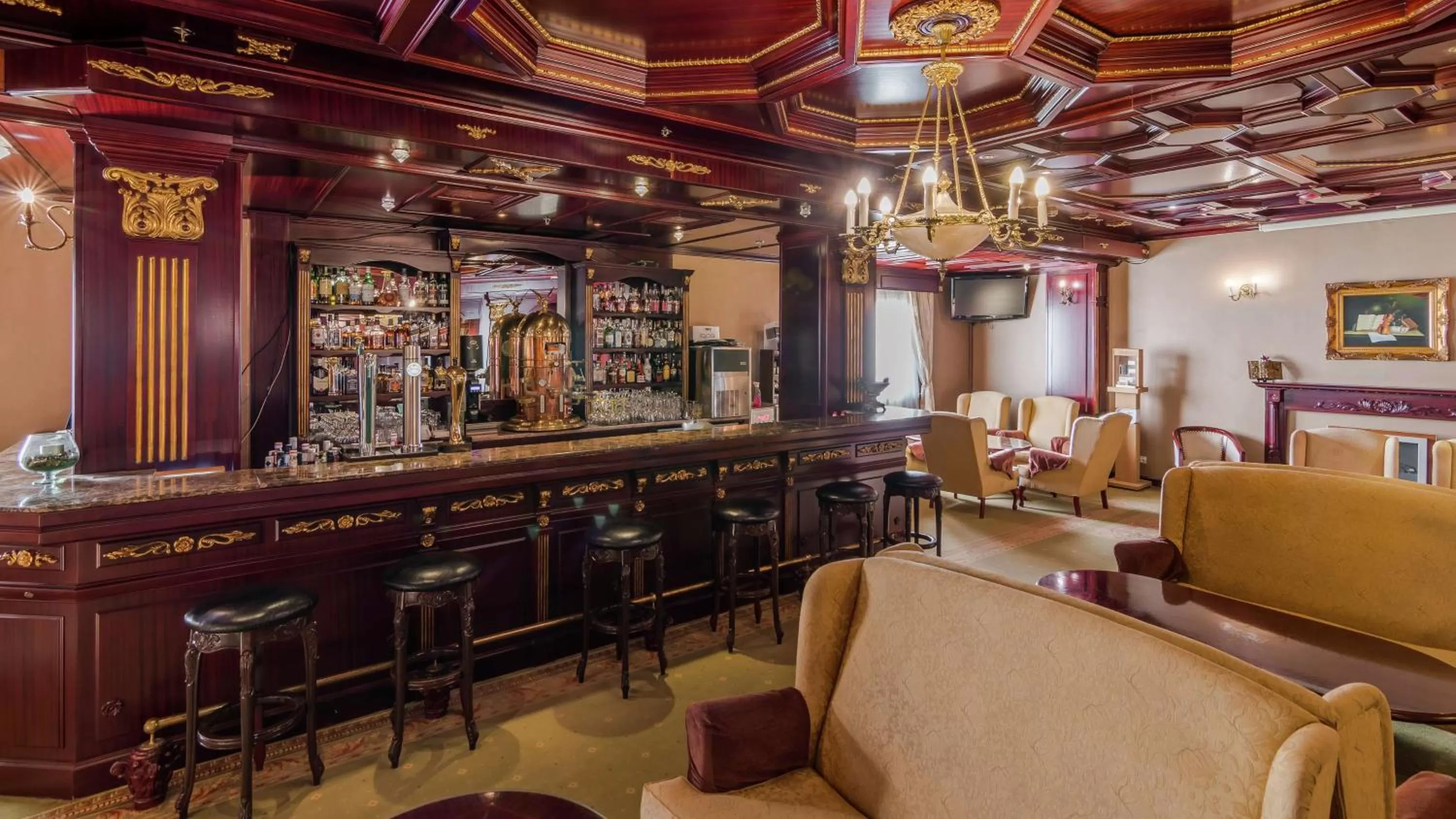 Lounge or bar in Hilton Sibiu