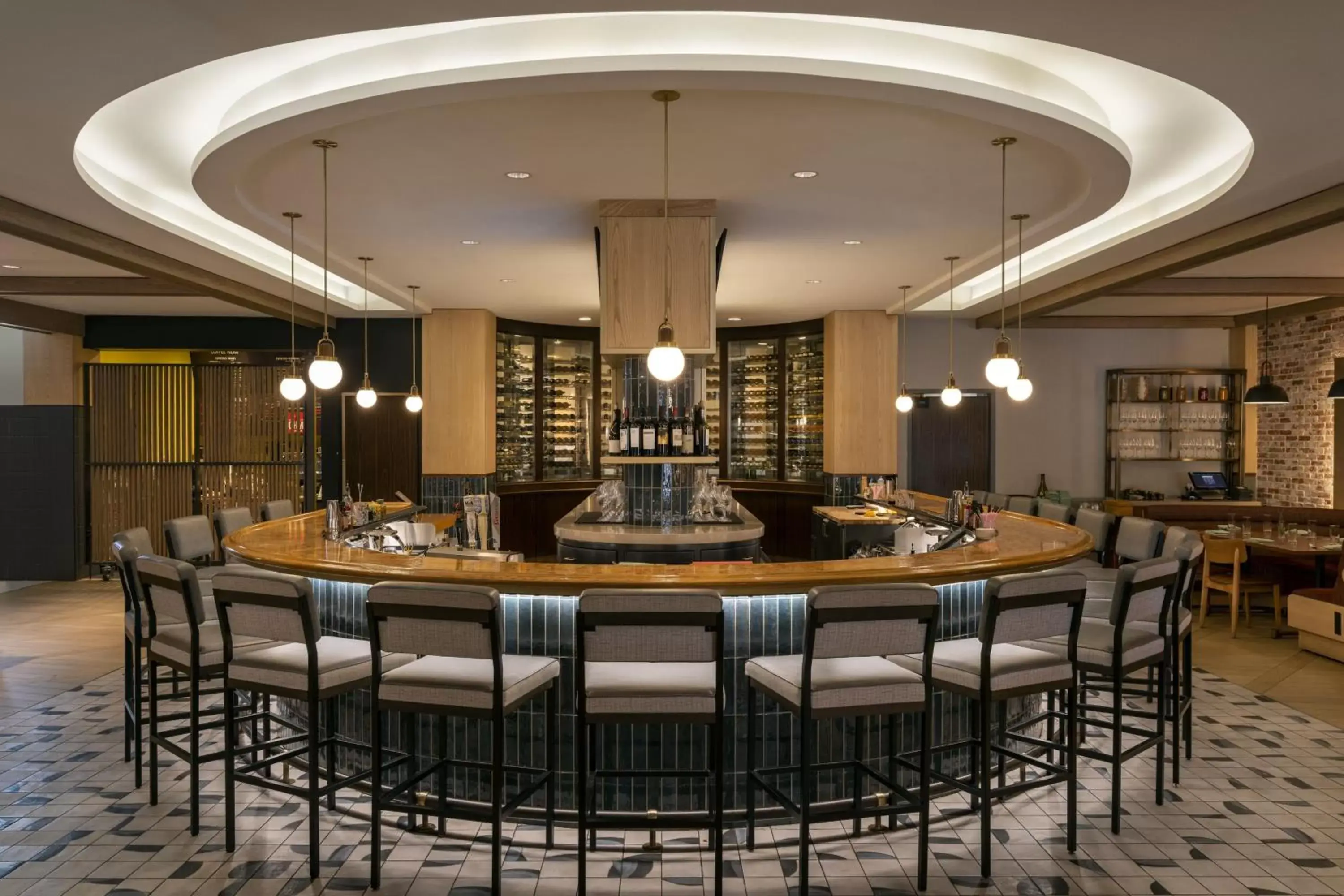 Restaurant/places to eat, Lounge/Bar in Marriott Napa Valley Hotel & Spa