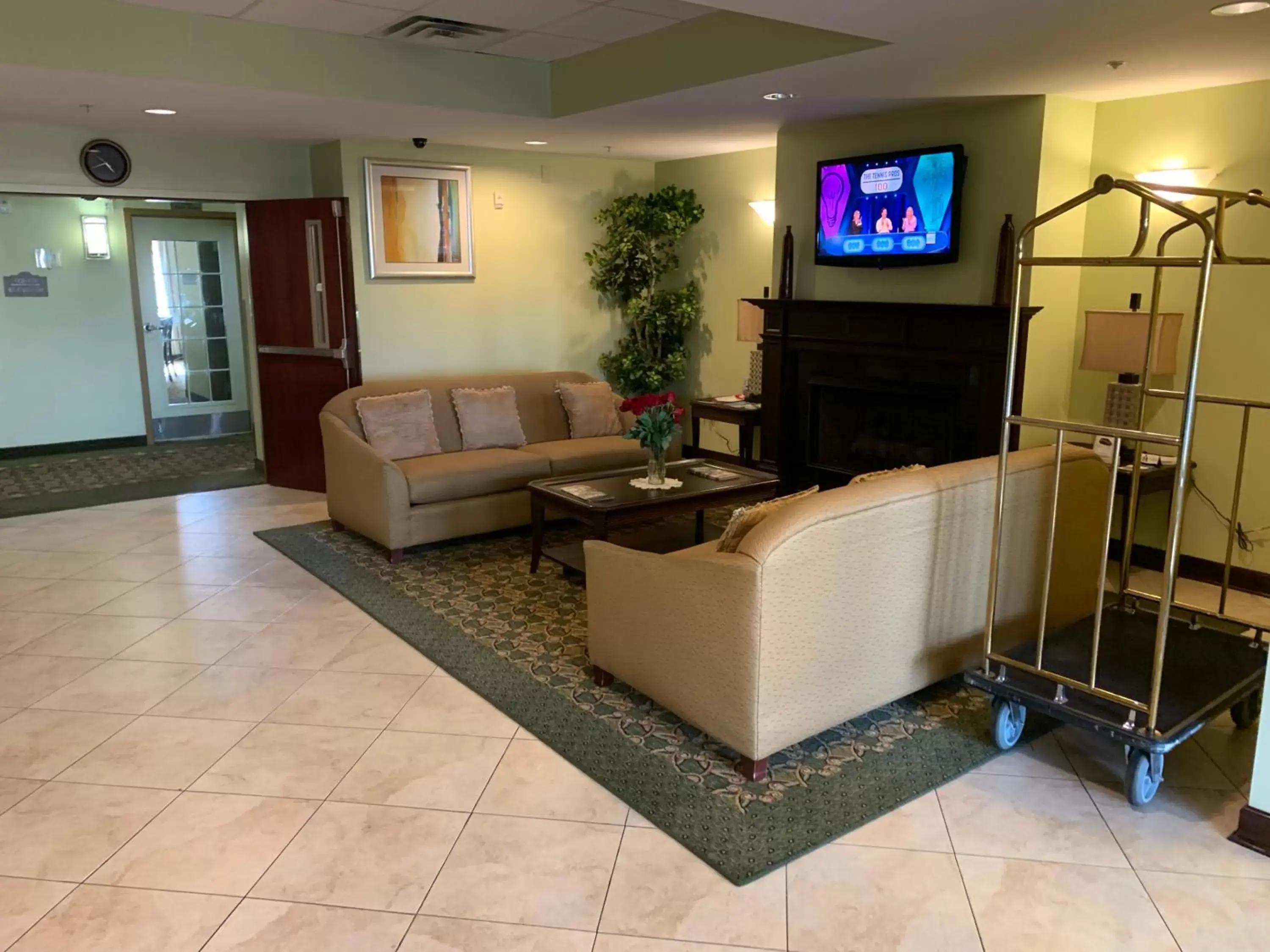 Seating Area in Ambassador Inn & Suites