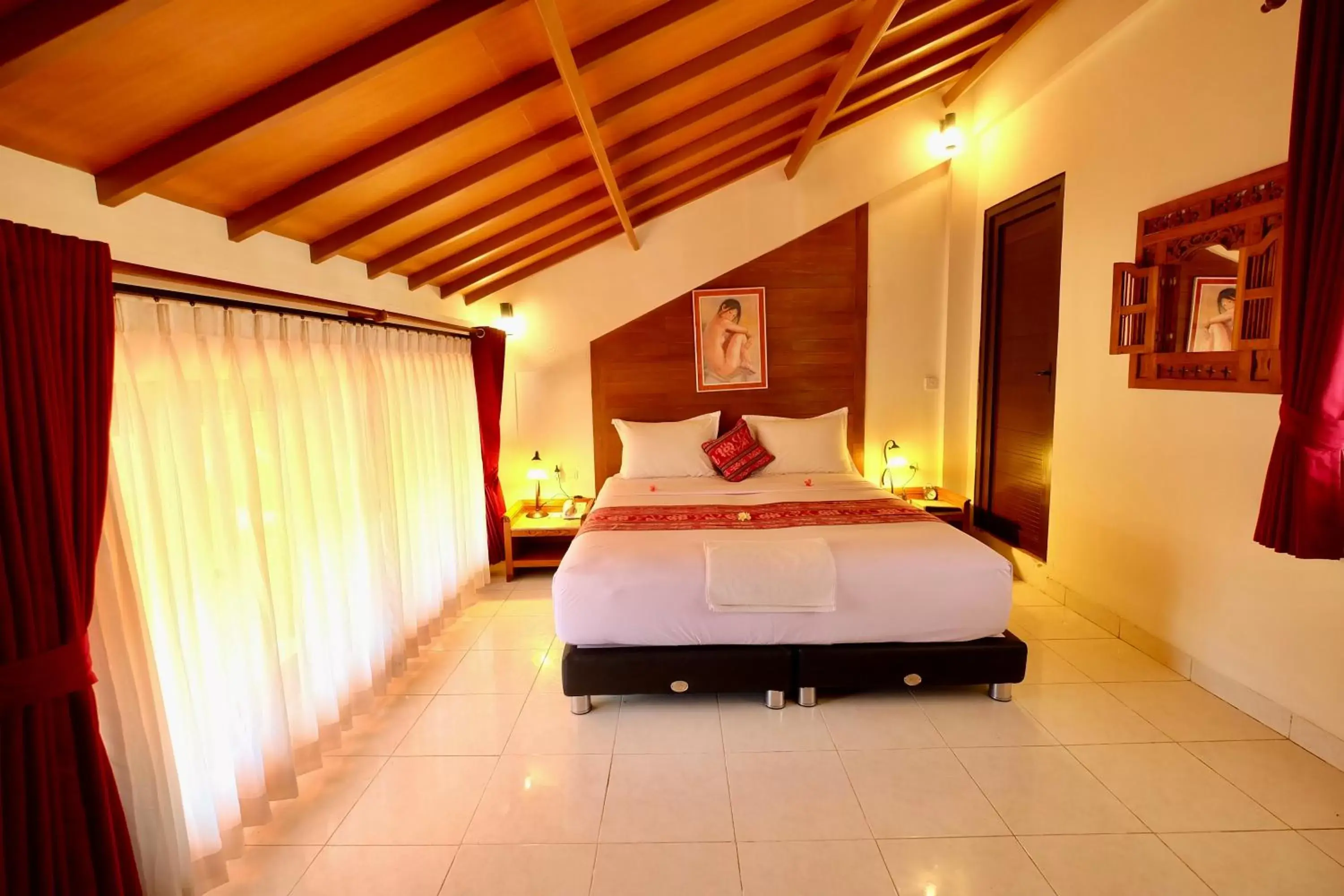 Bedroom, Bed in Manzelejepun Luxury Villa & Pavilion